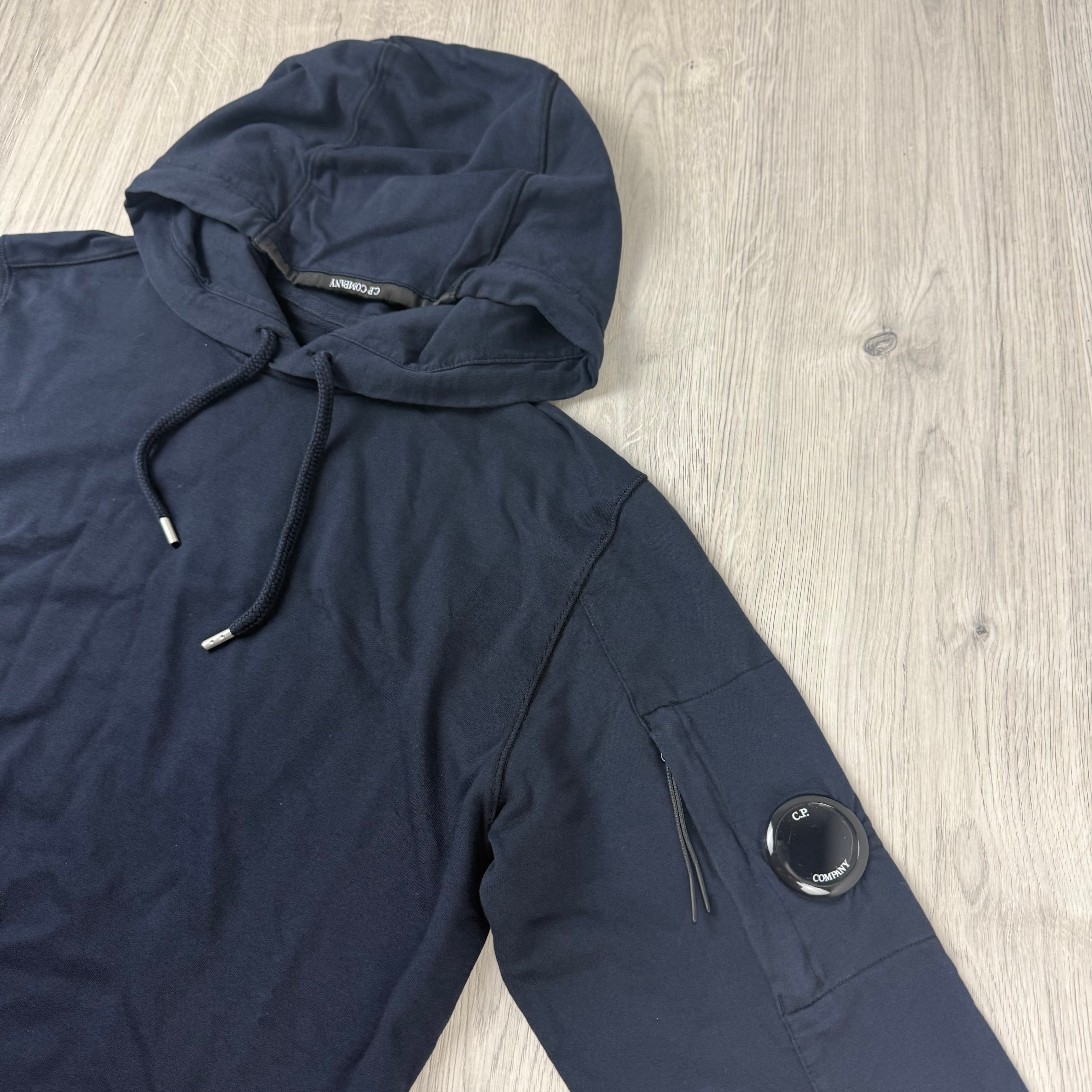 CP Company Light Fleece Hoodie - Navy