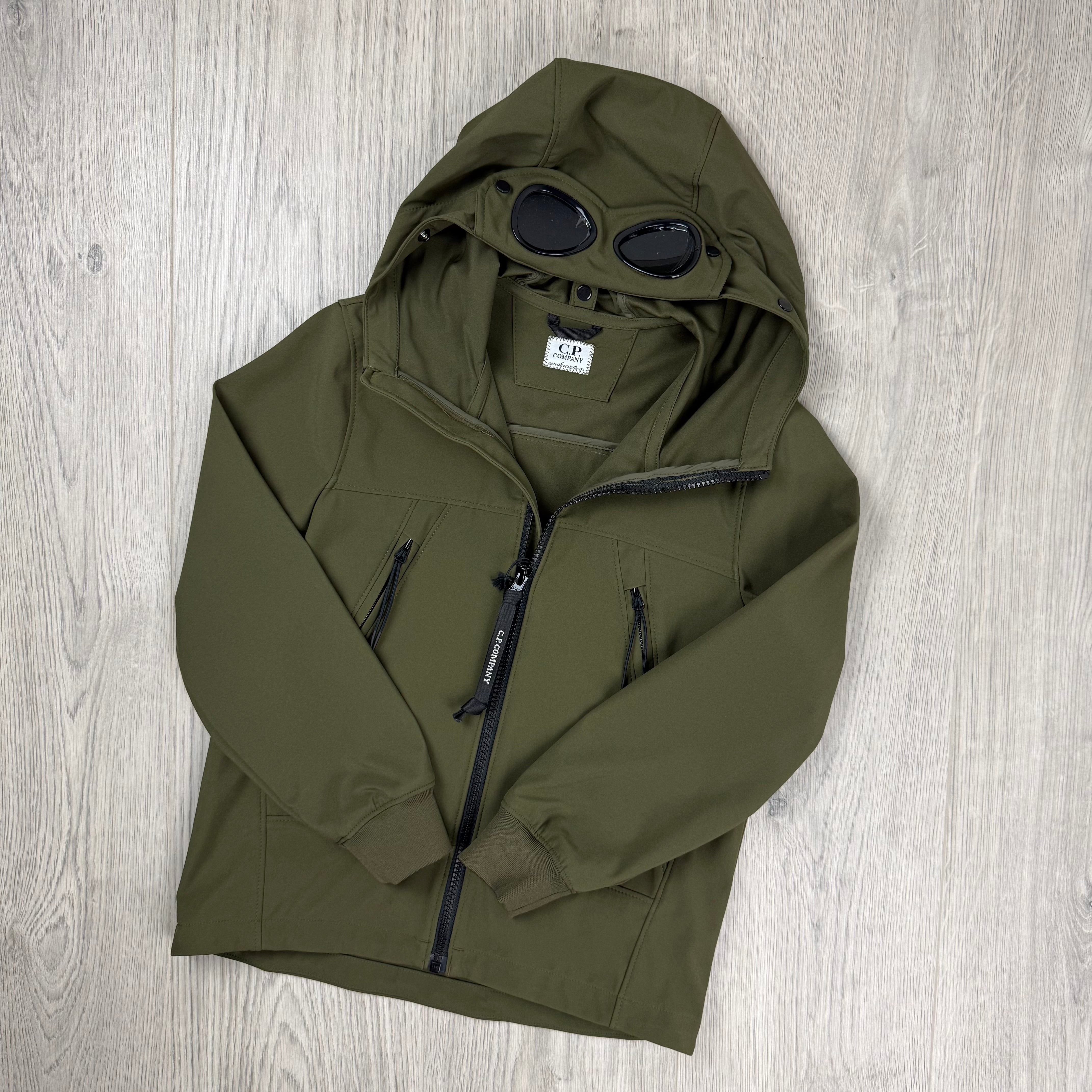CP Company Junior Shell Jacket - Ivy Green