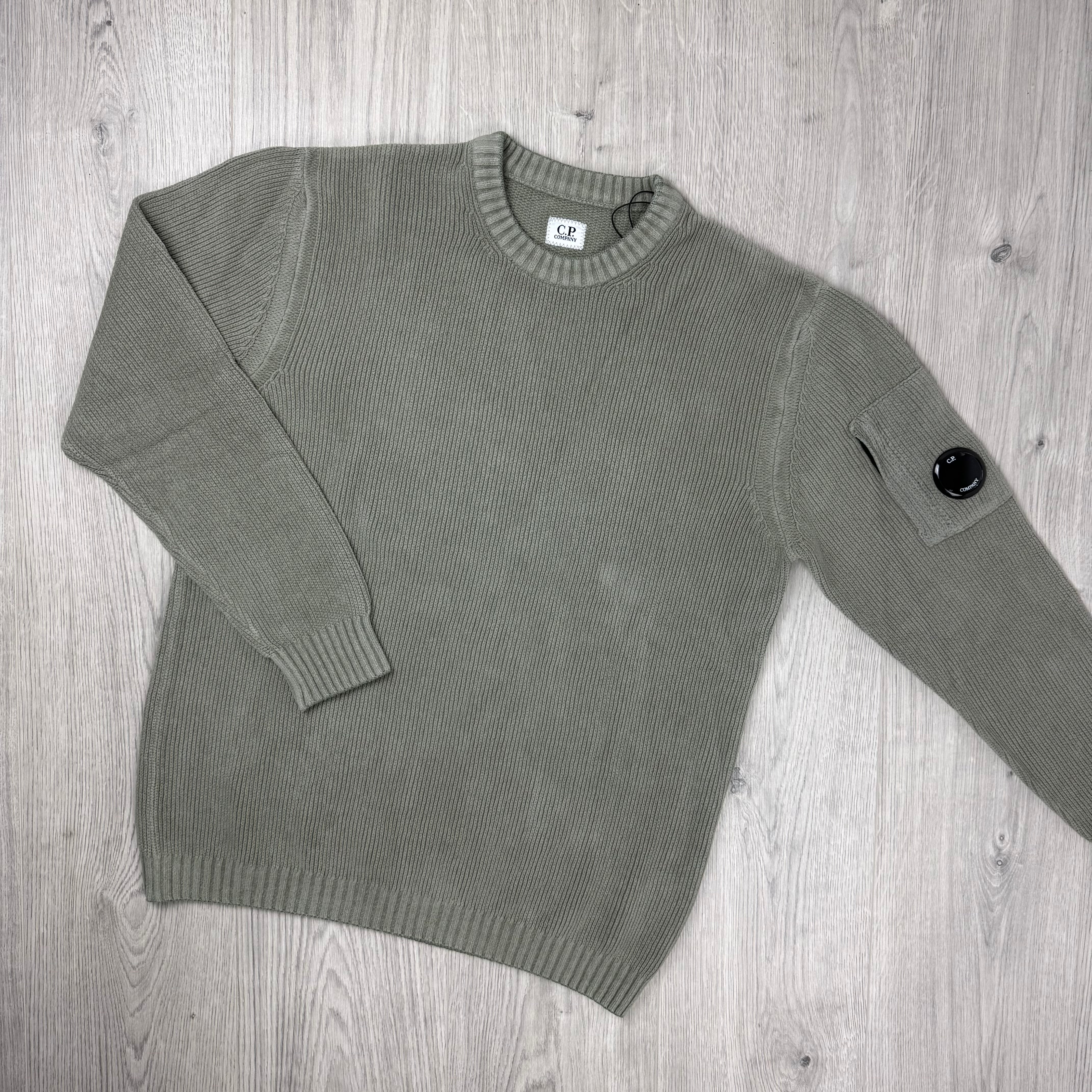 CP Company Knit Sweatshirt - Fallen Rock