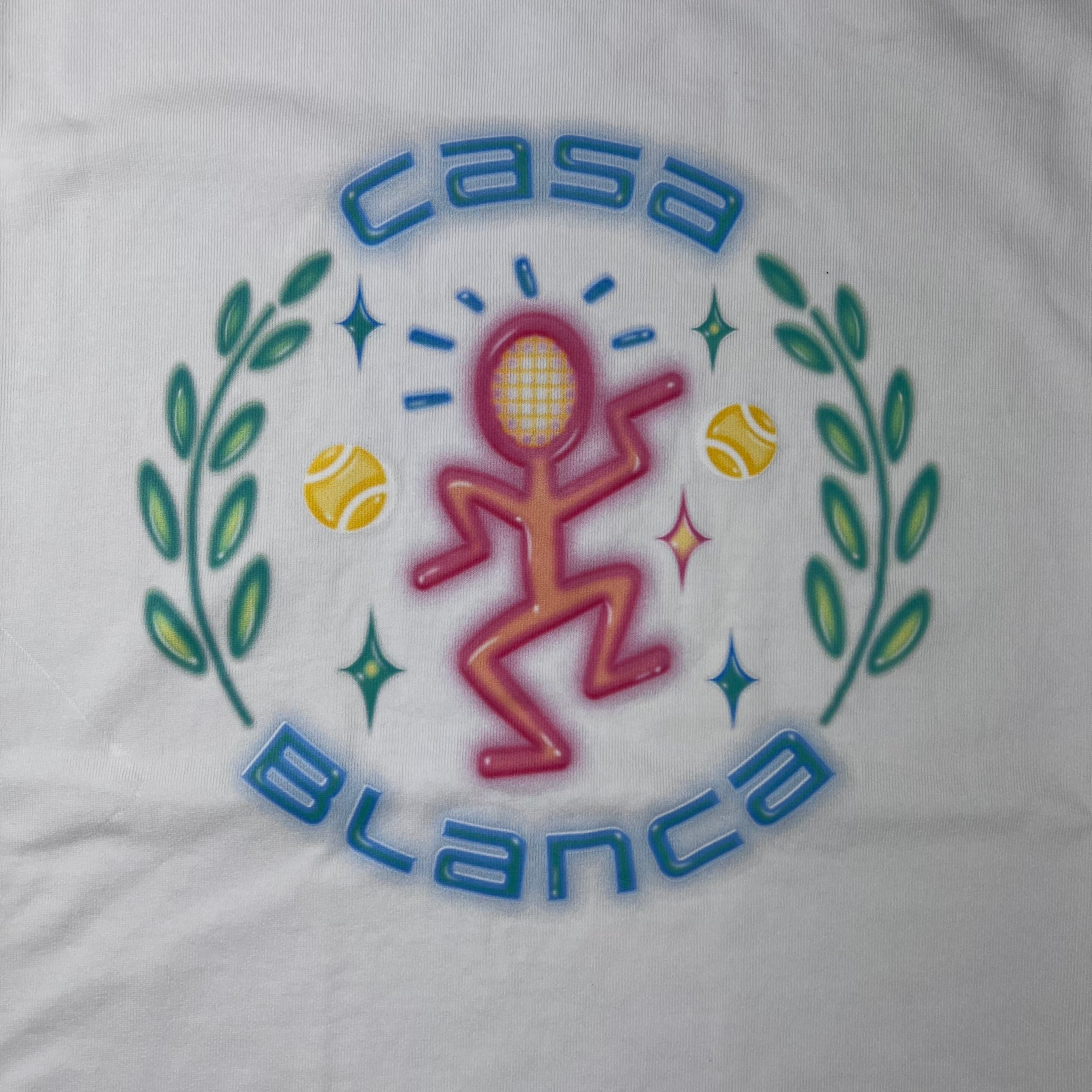 Casablanca 'Dance Joy' T-Shirt - White