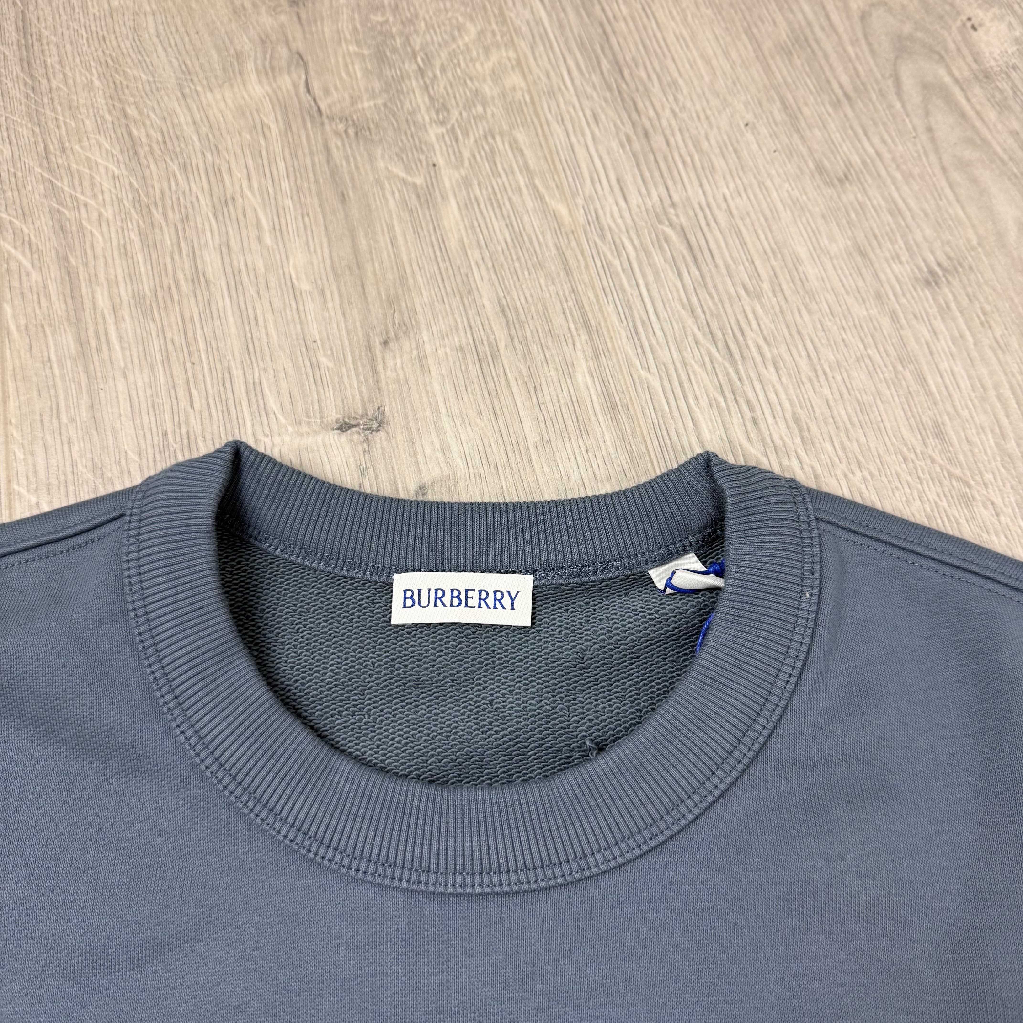 Burberry 'Fawson' Sweatshirt - Carbon Blue