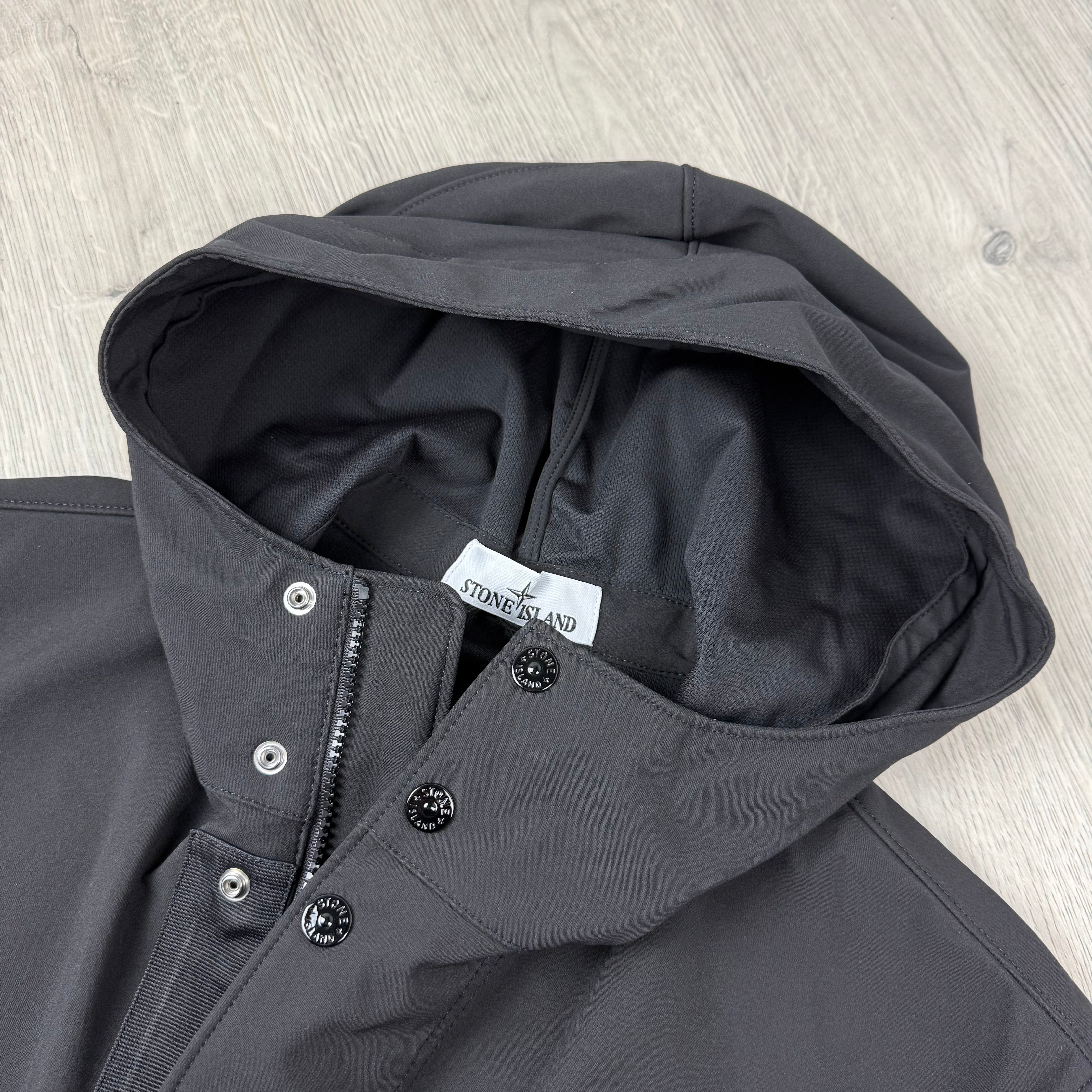 Stone Island Shell Jacket - Black