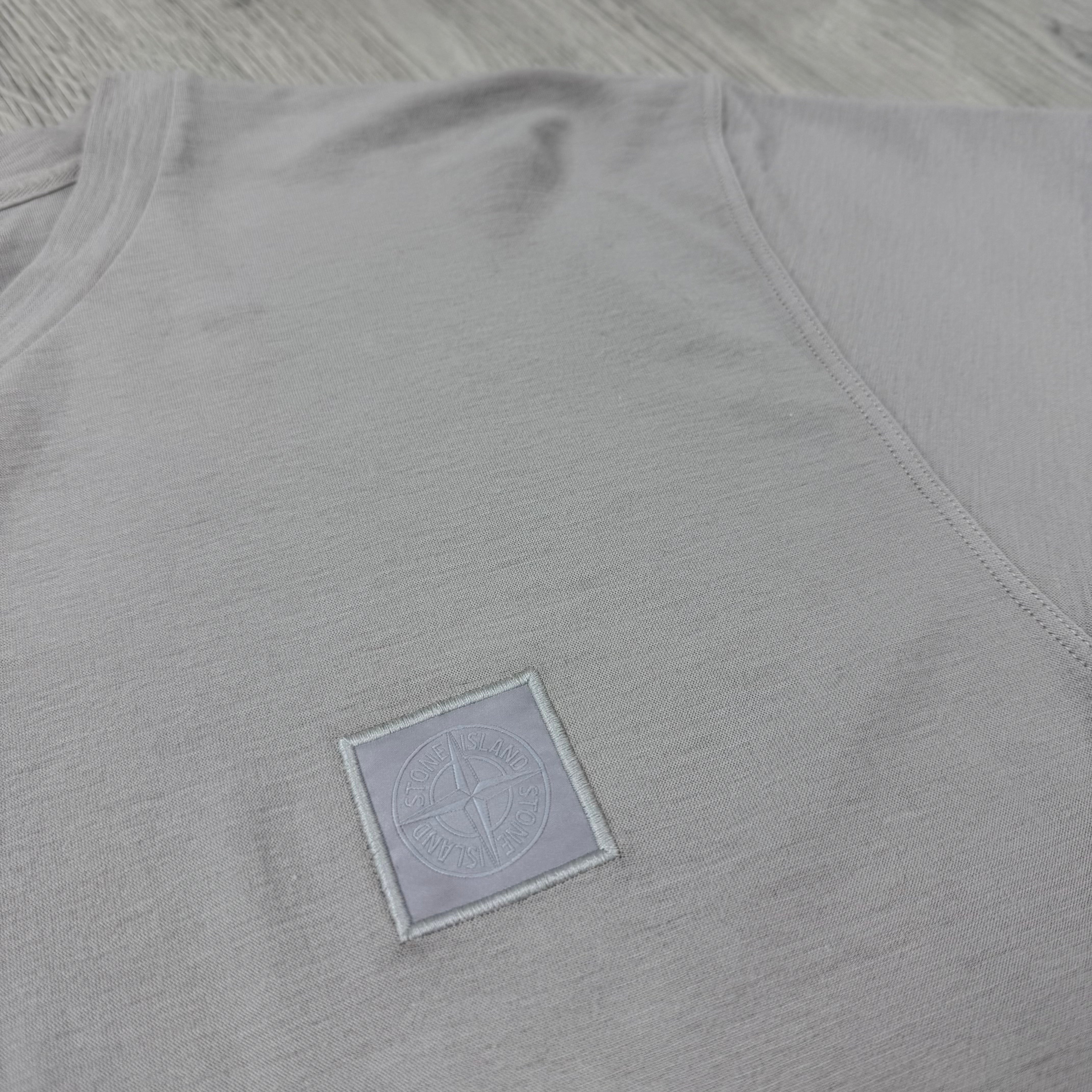 Stone Island Ghost Patch T-Shirt - Dust Grey