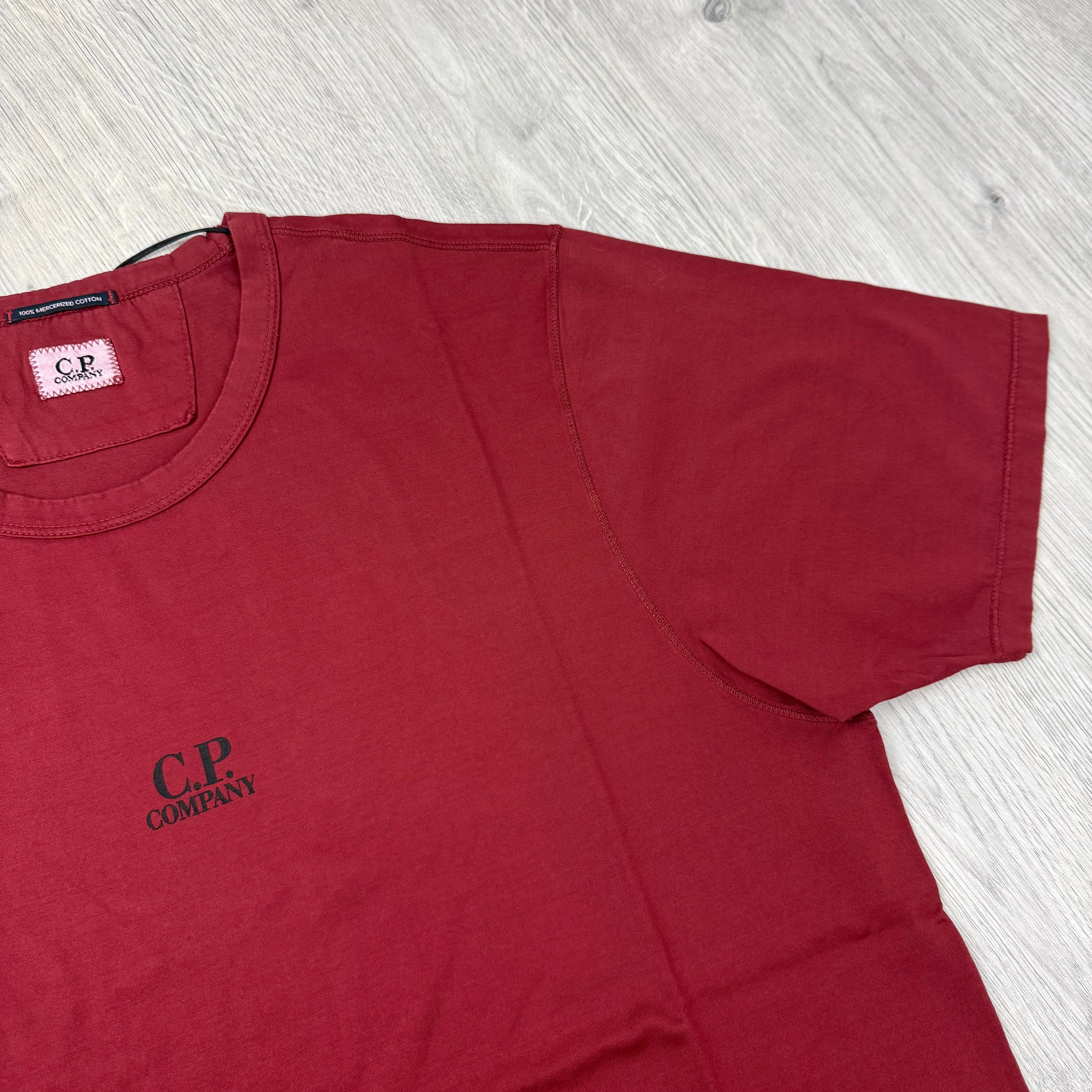 CP Company Patch T-Shirt - Henna