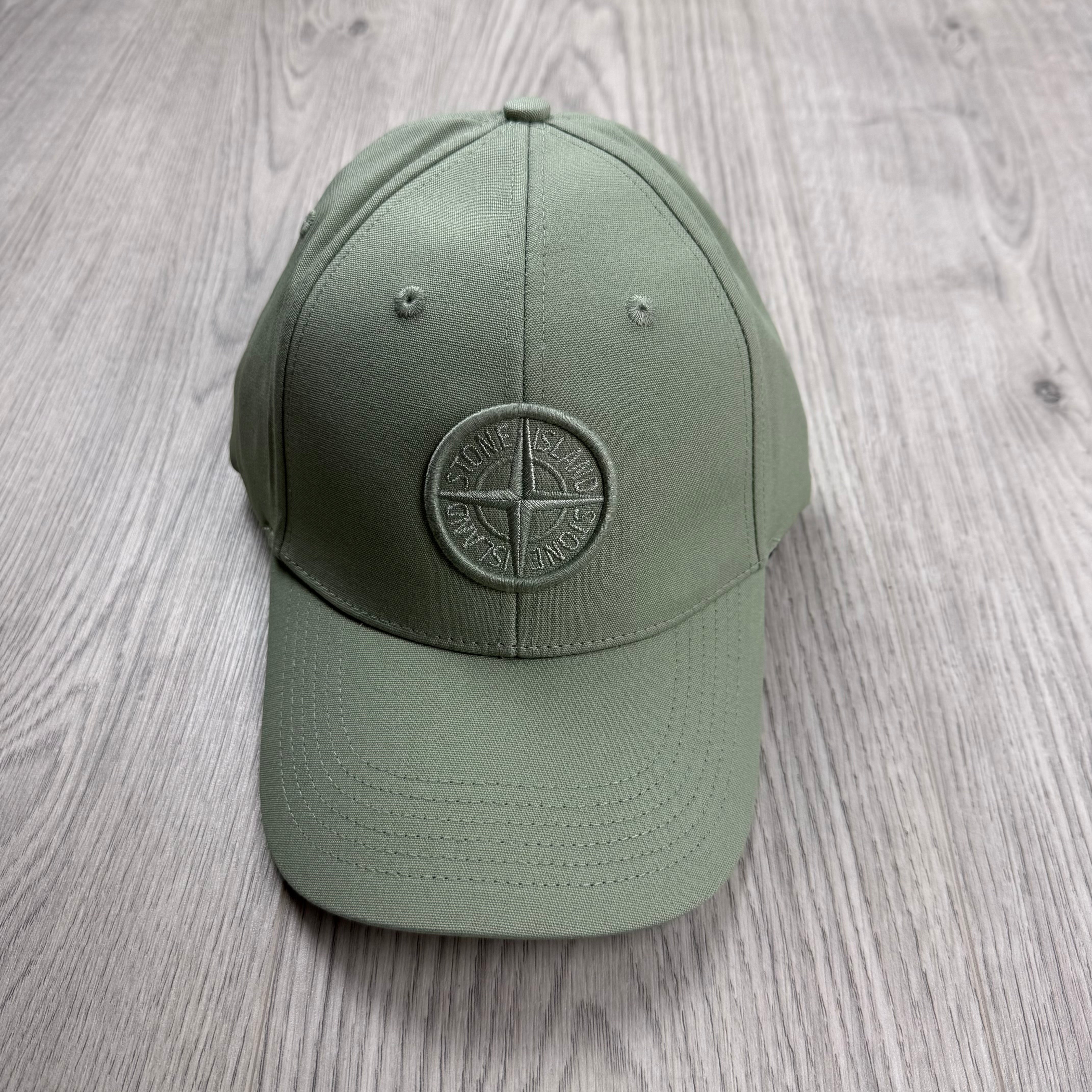 Stone Island Baseball Cap - Sage