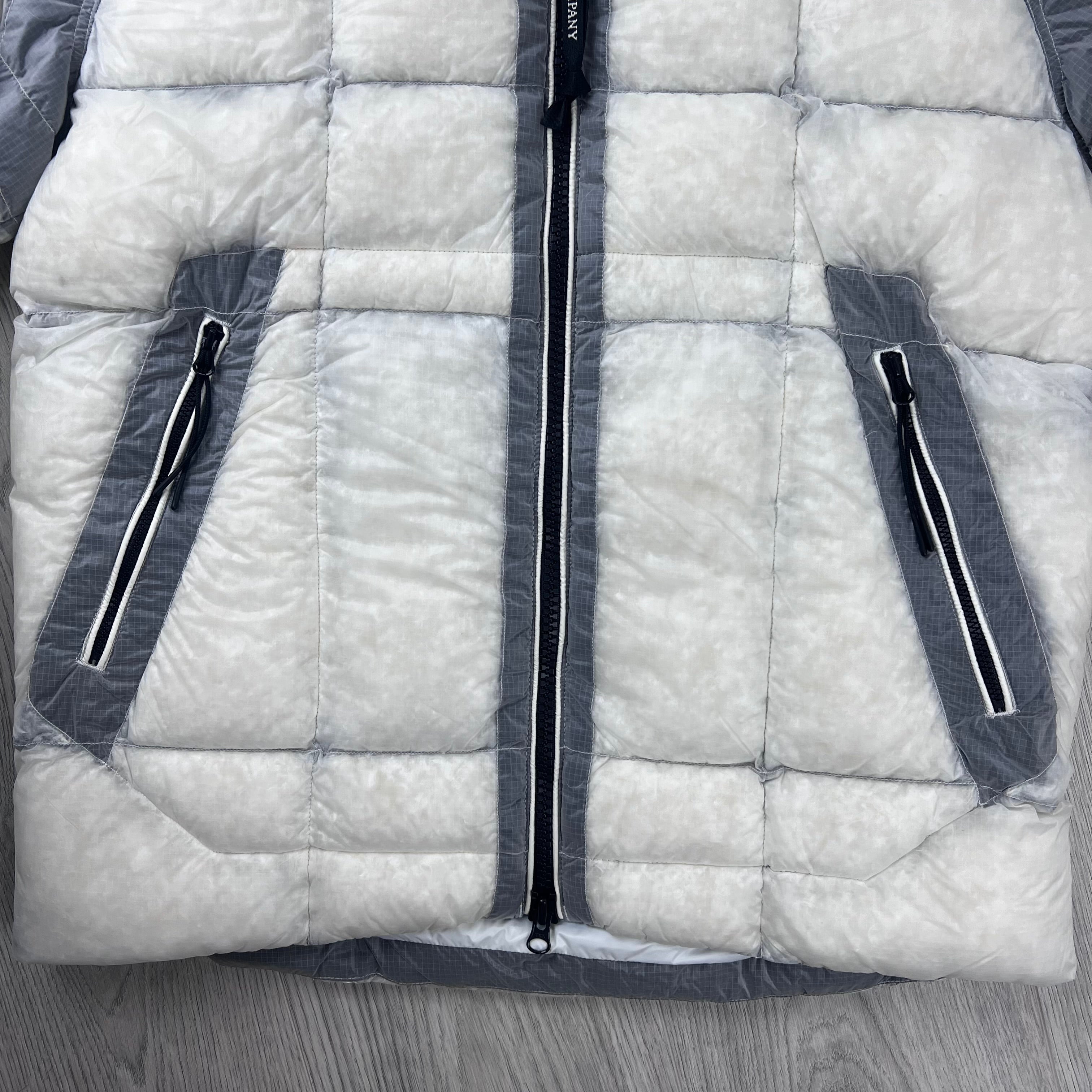 CP Company D.D. Shell Down Jacket - Gauze White