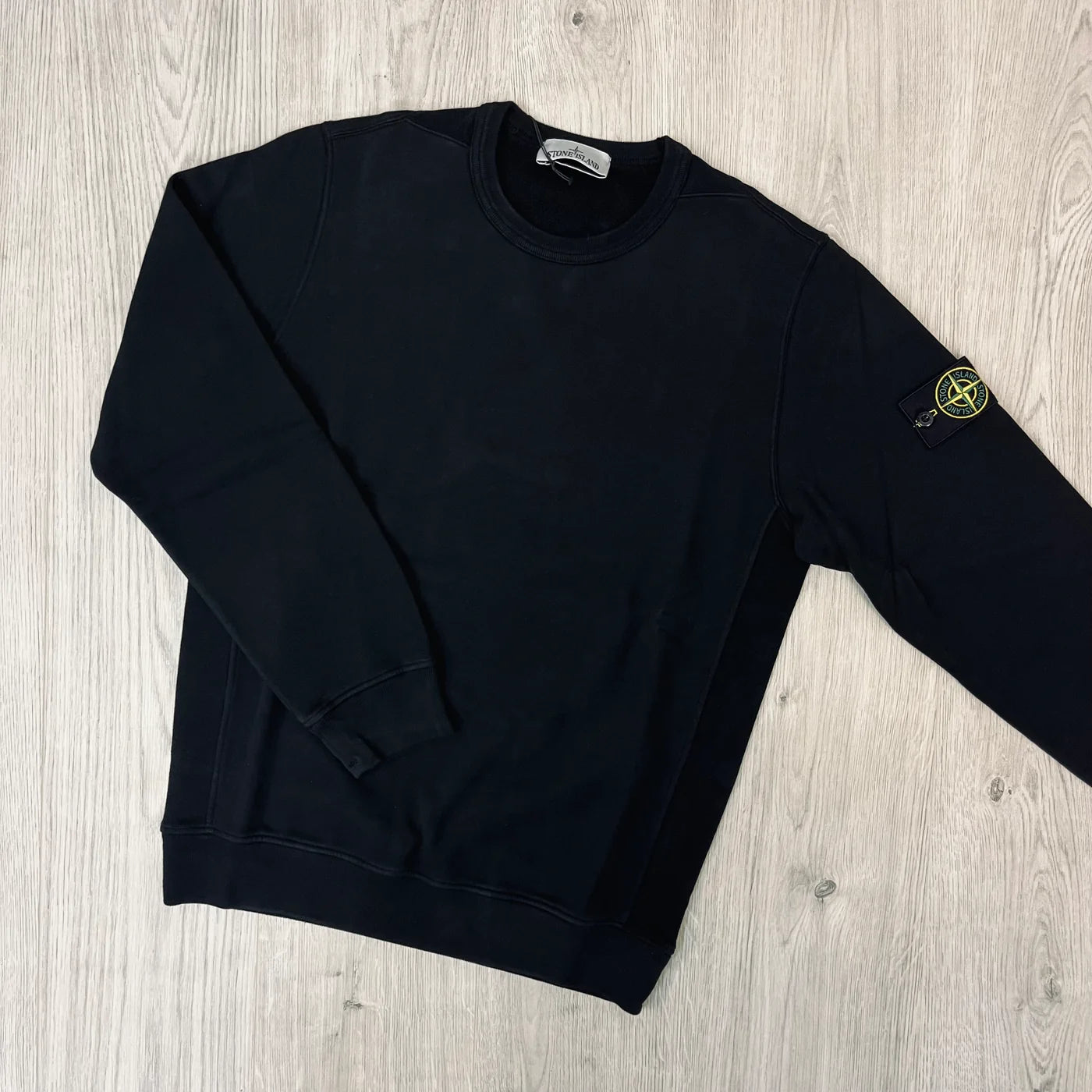 Stone Island Tracksuit Sweatshirt in Black. On sale at Open Attire.