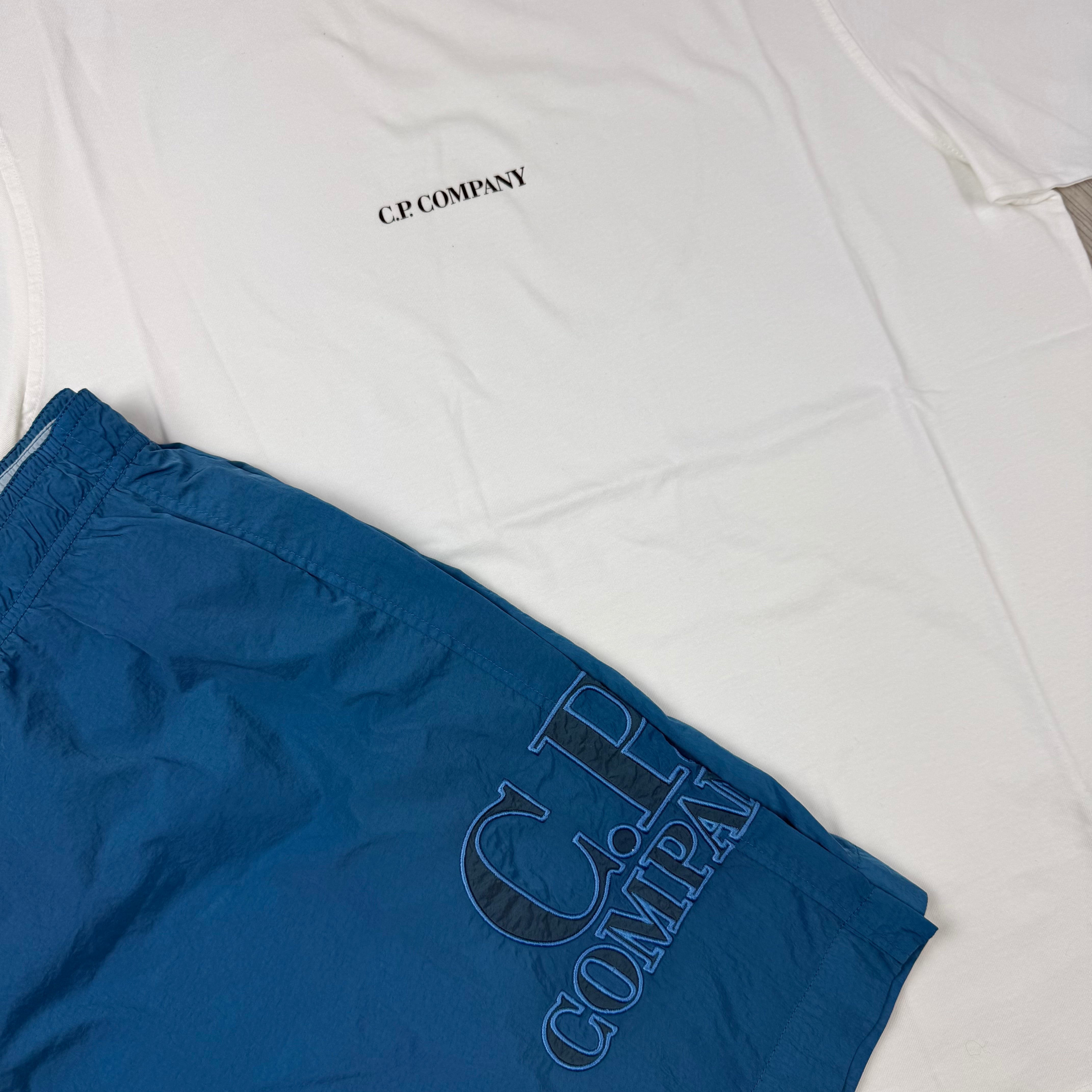 CP Company Holiday Set - White/Ink Blue