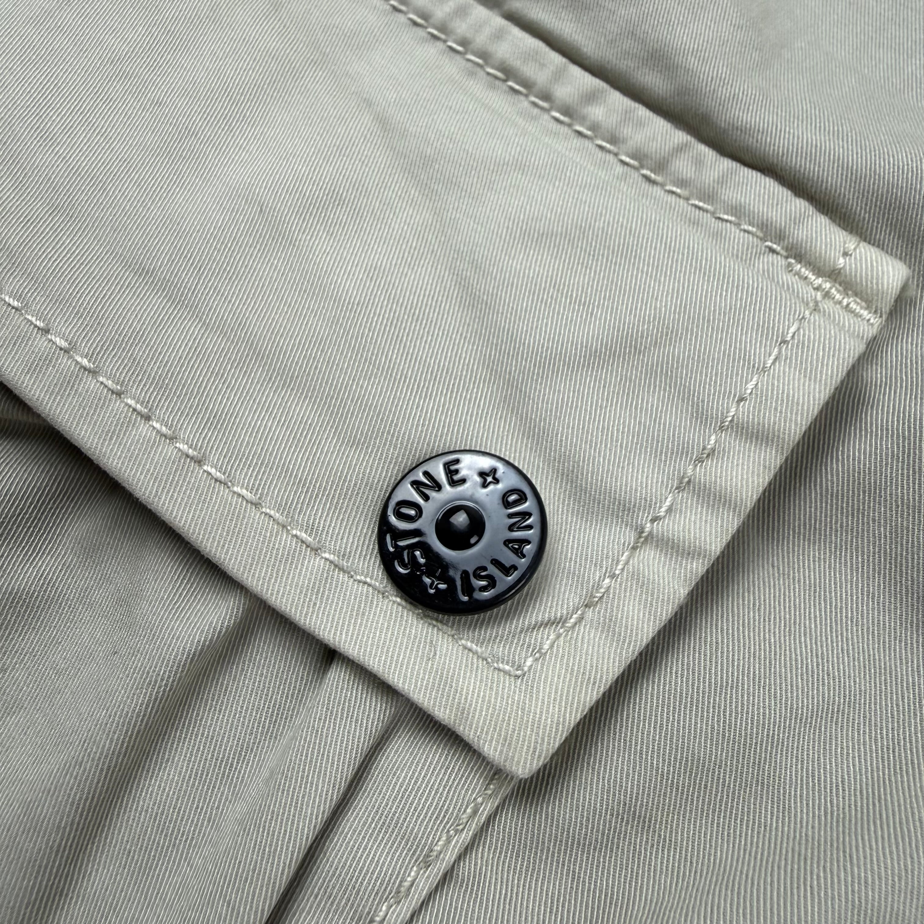 Stone Island Cargo Shorts - Pearl Grey