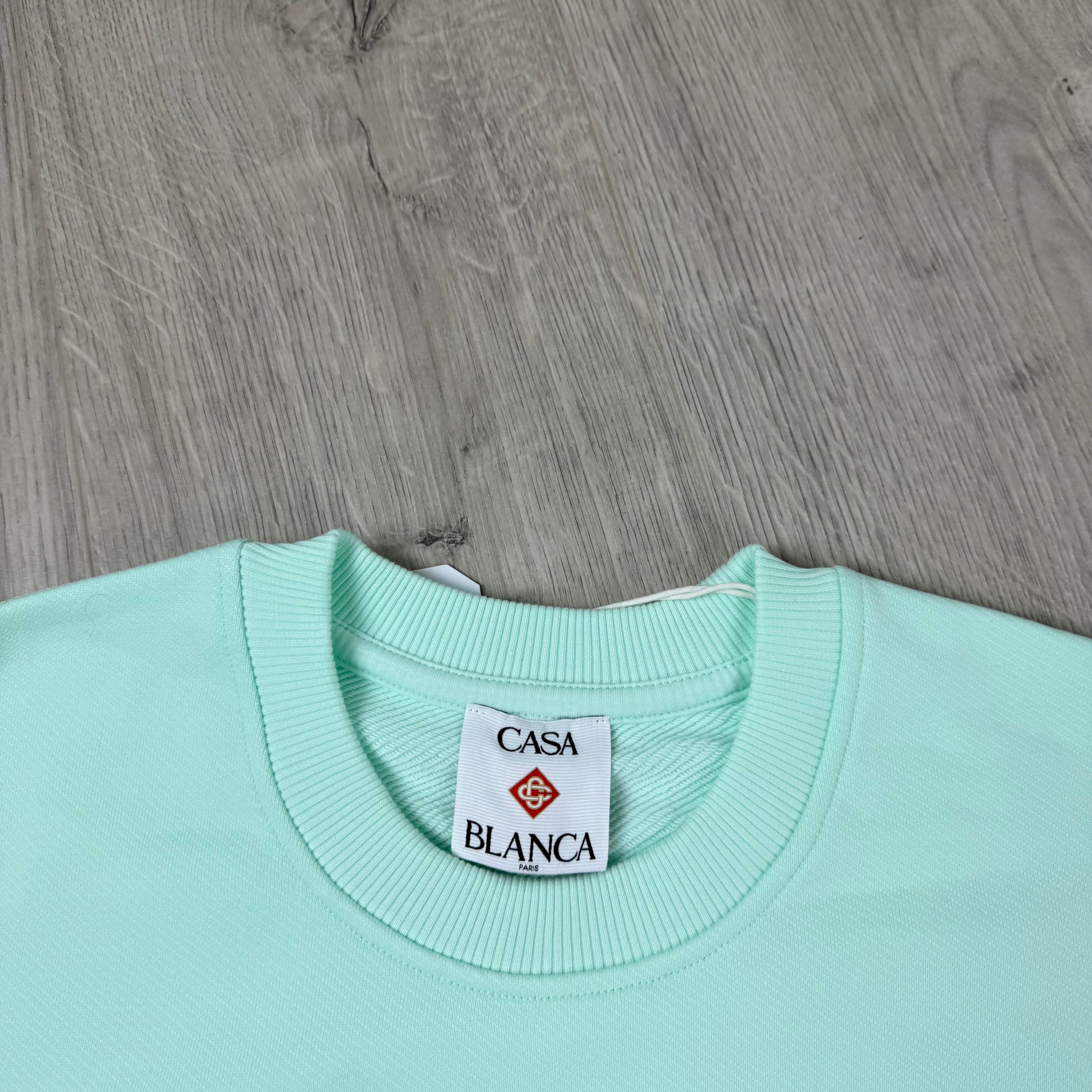 Casablanca 'Sunset Valley' Sweatshirt - Mint