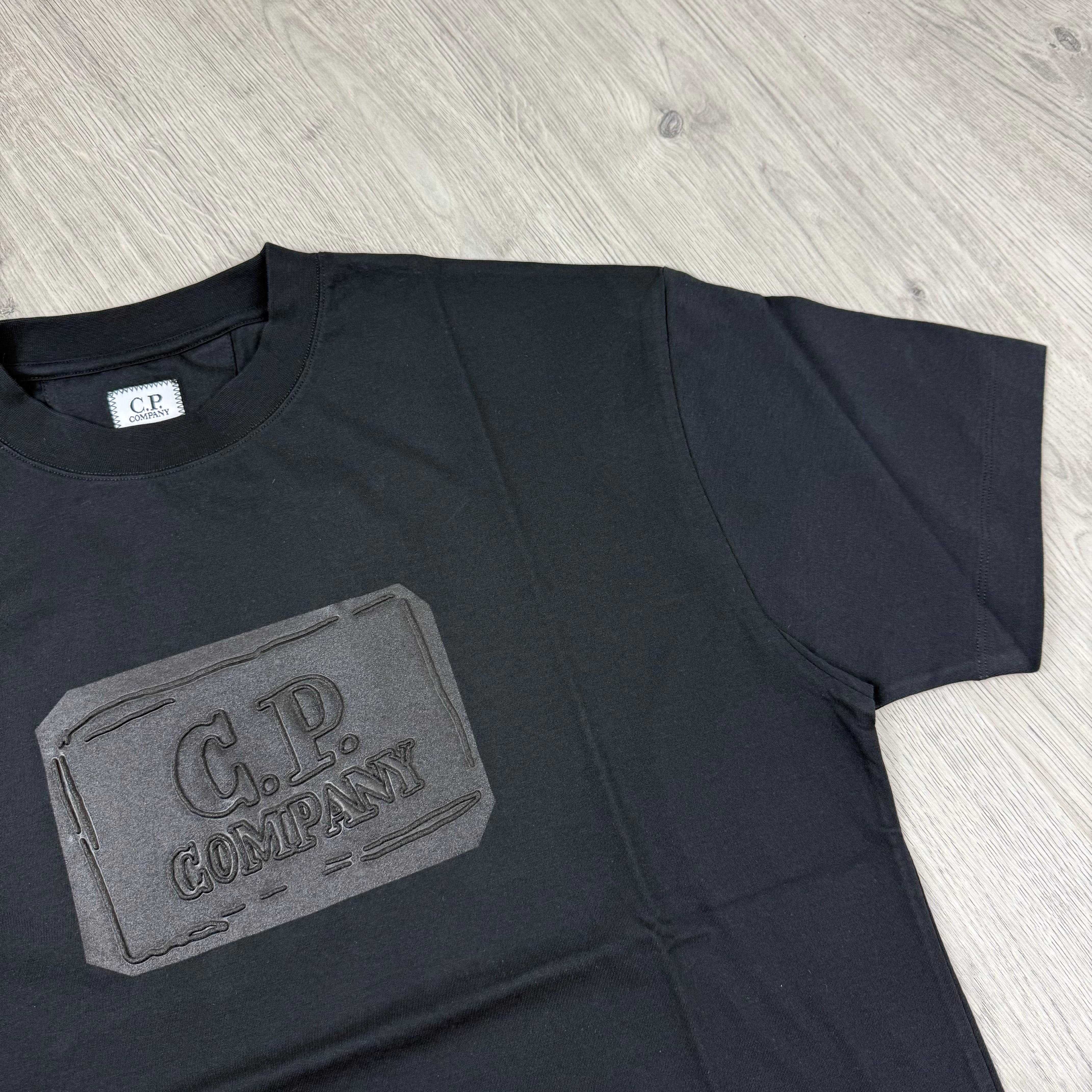 CP Company Stamp T-Shirt - Black