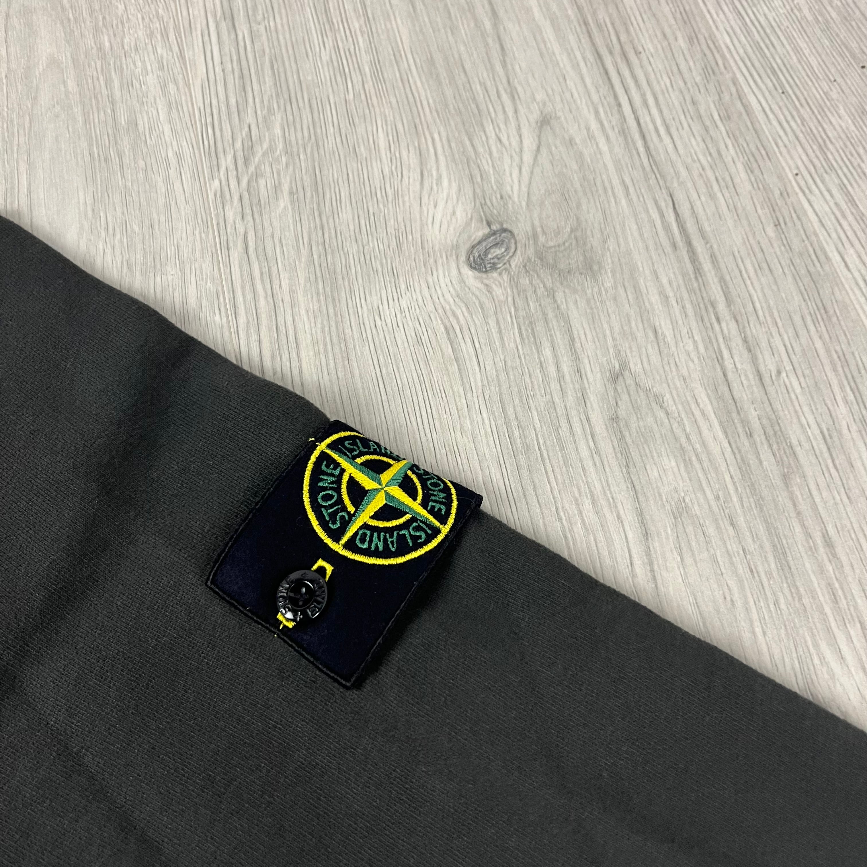 Stone Island Dyed Sweatshirt - Lead Grey