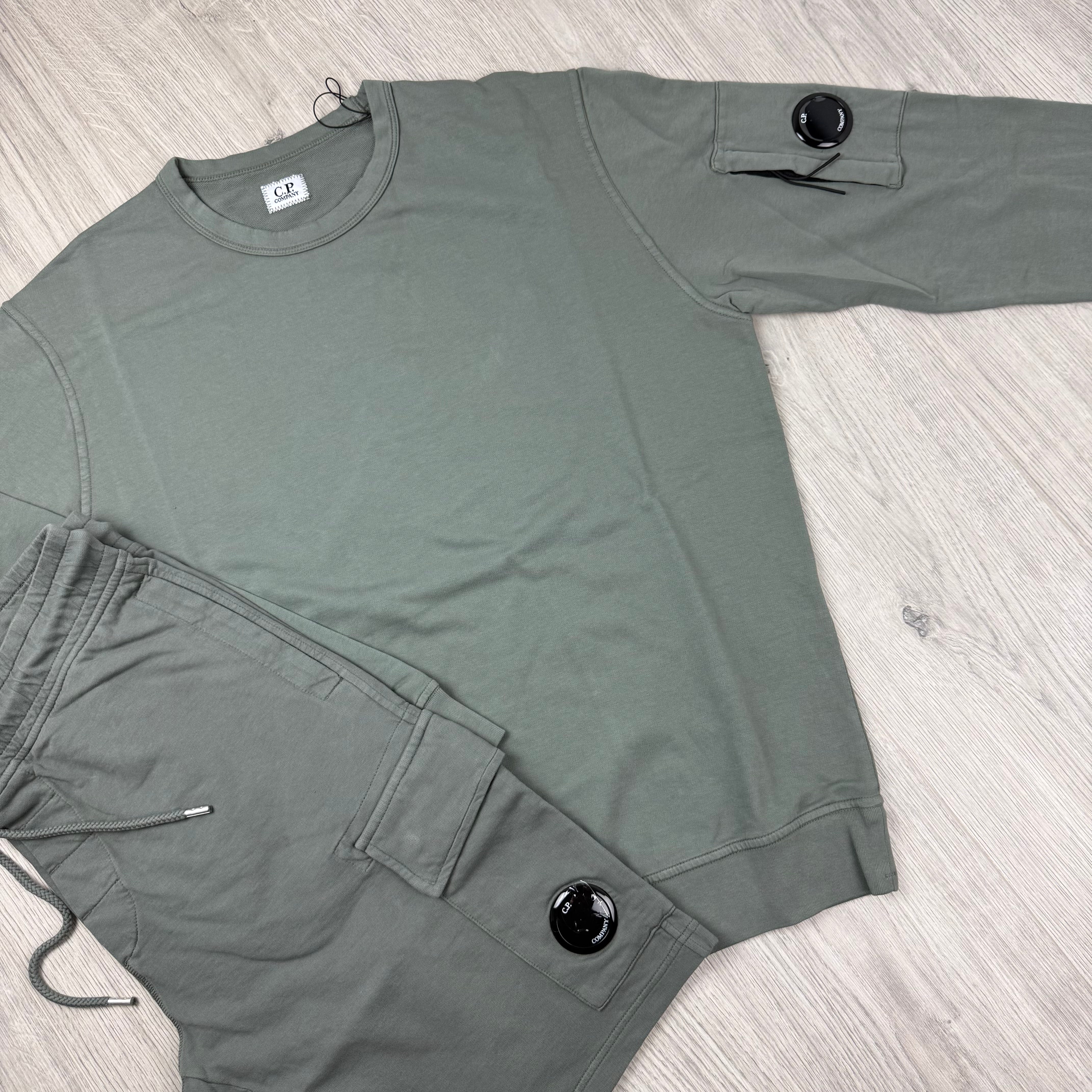 CP Company Light Fleece Tracksuit - Gunmetal