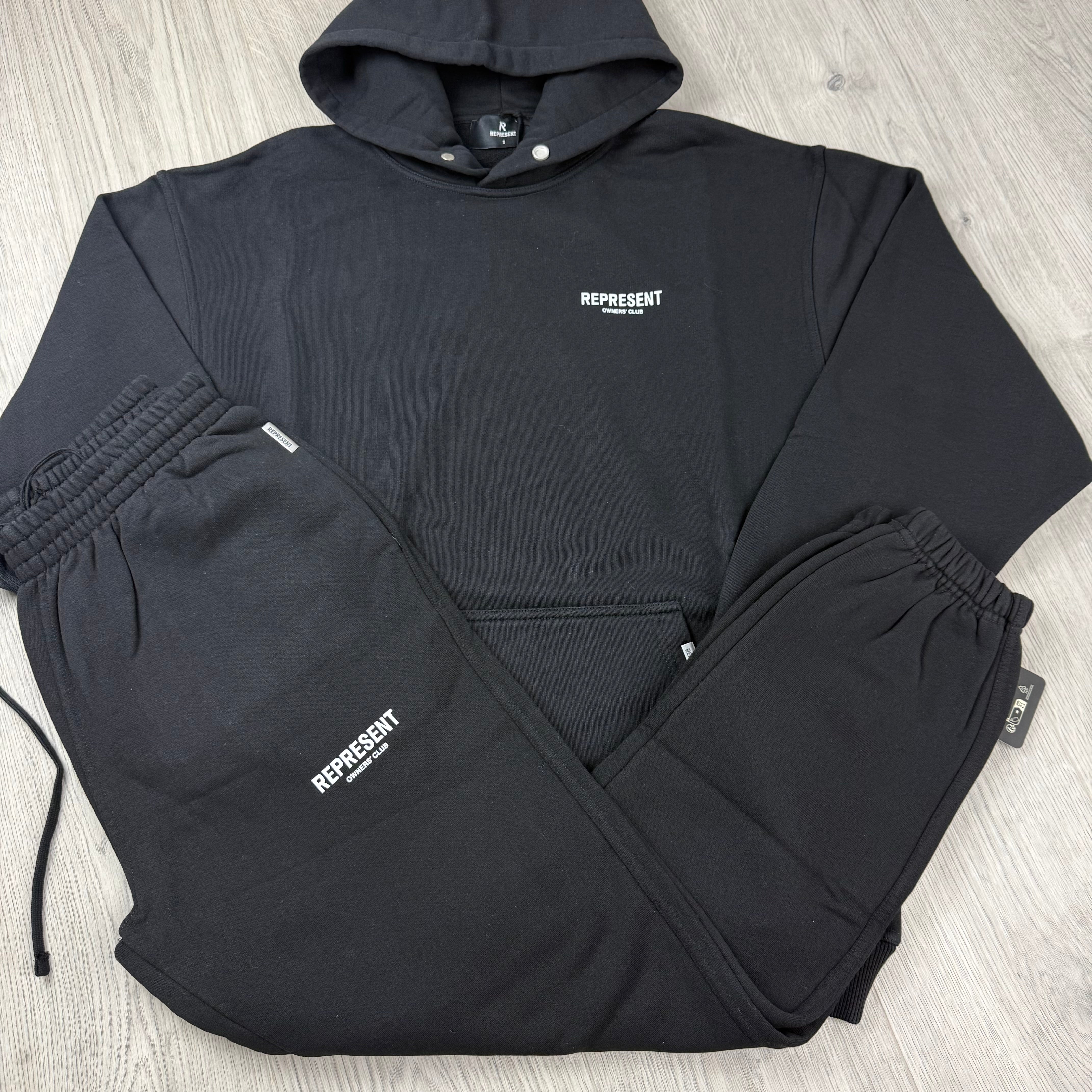 Represent 'Owners Club' Tracksuit - Black