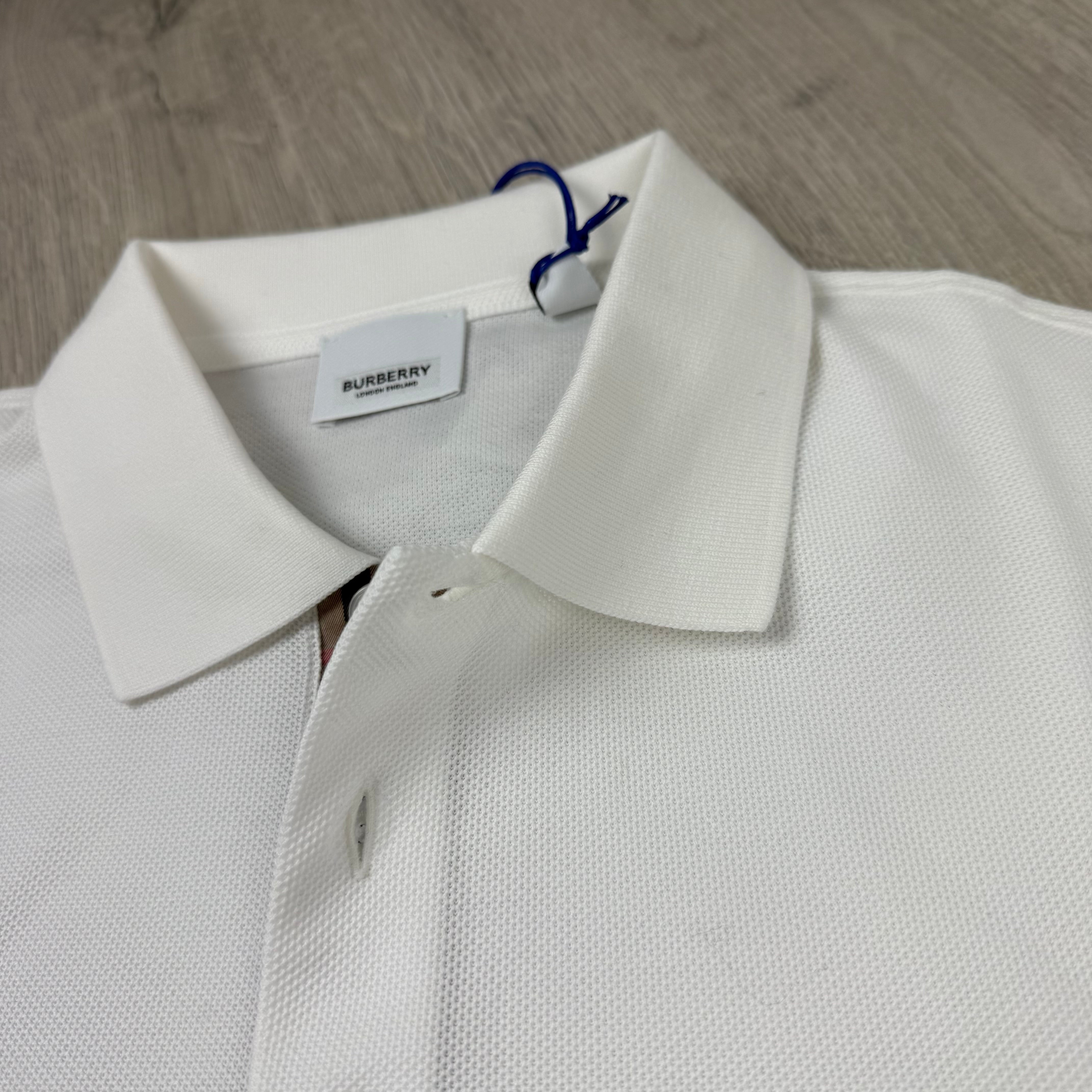 Burberry 'Hartford' Polo Shirt - White