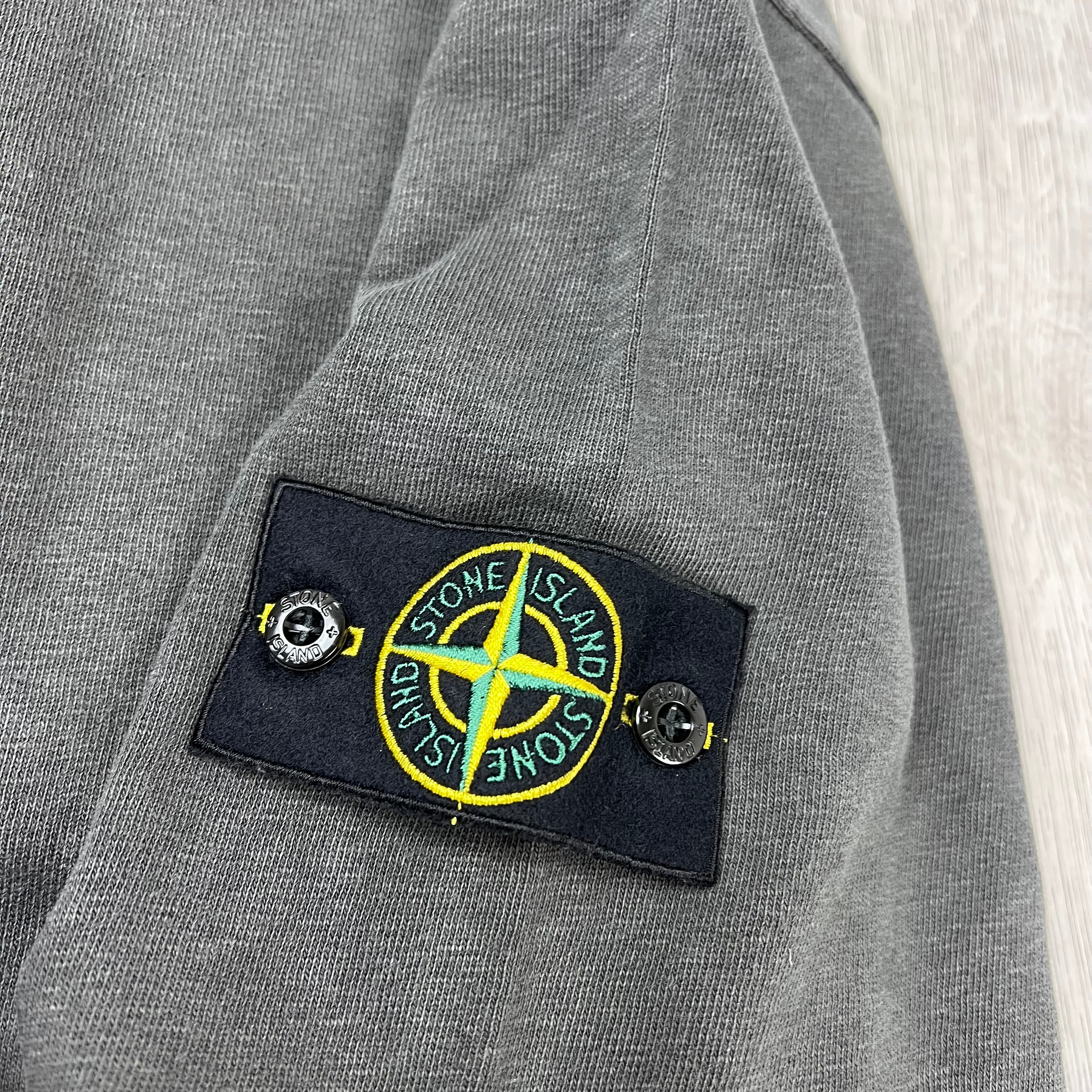 Stone Island Malife 'Old' Sweatshirt - Charcoal