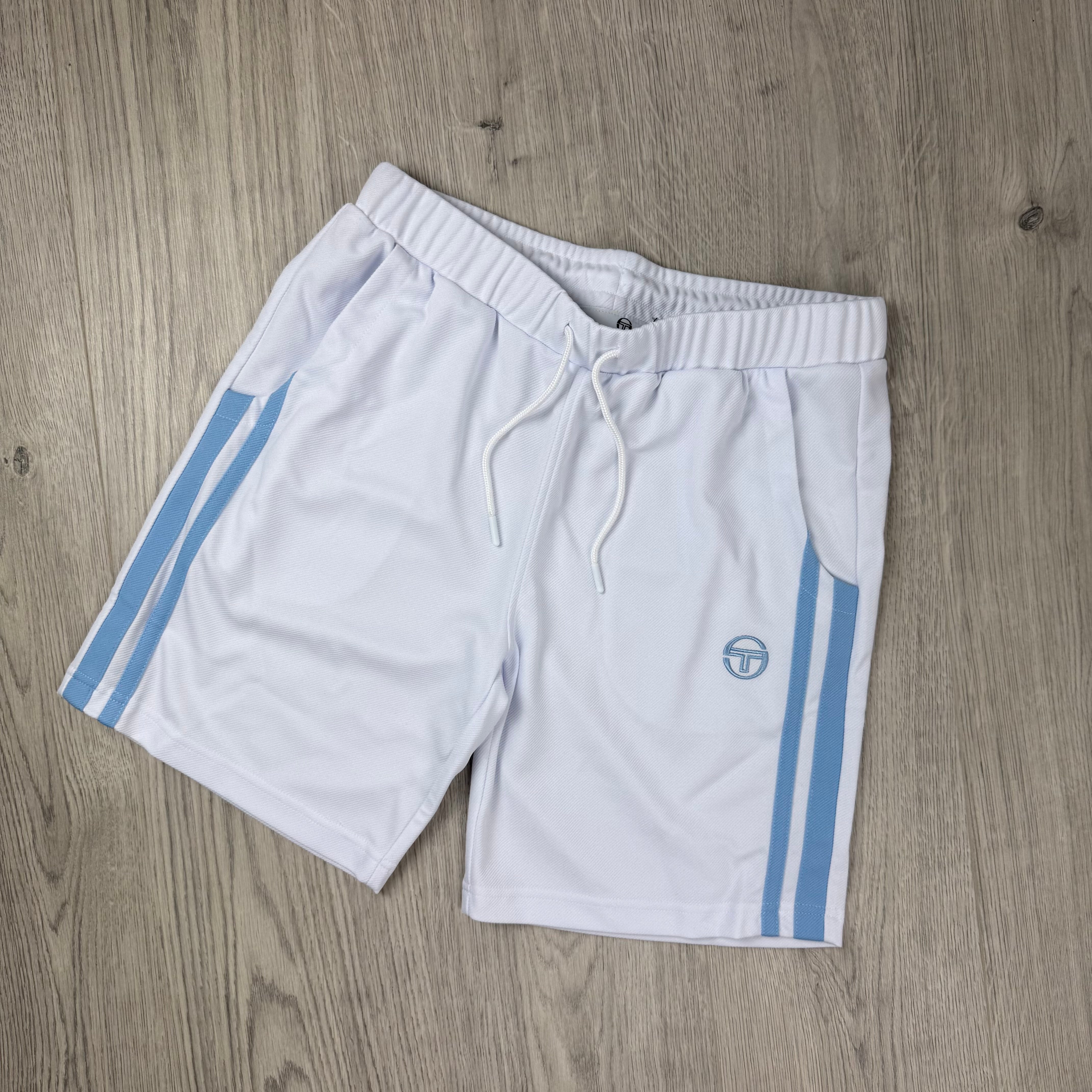 Sergio Tacchini 'New Young Line' Jersey Shorts - White
