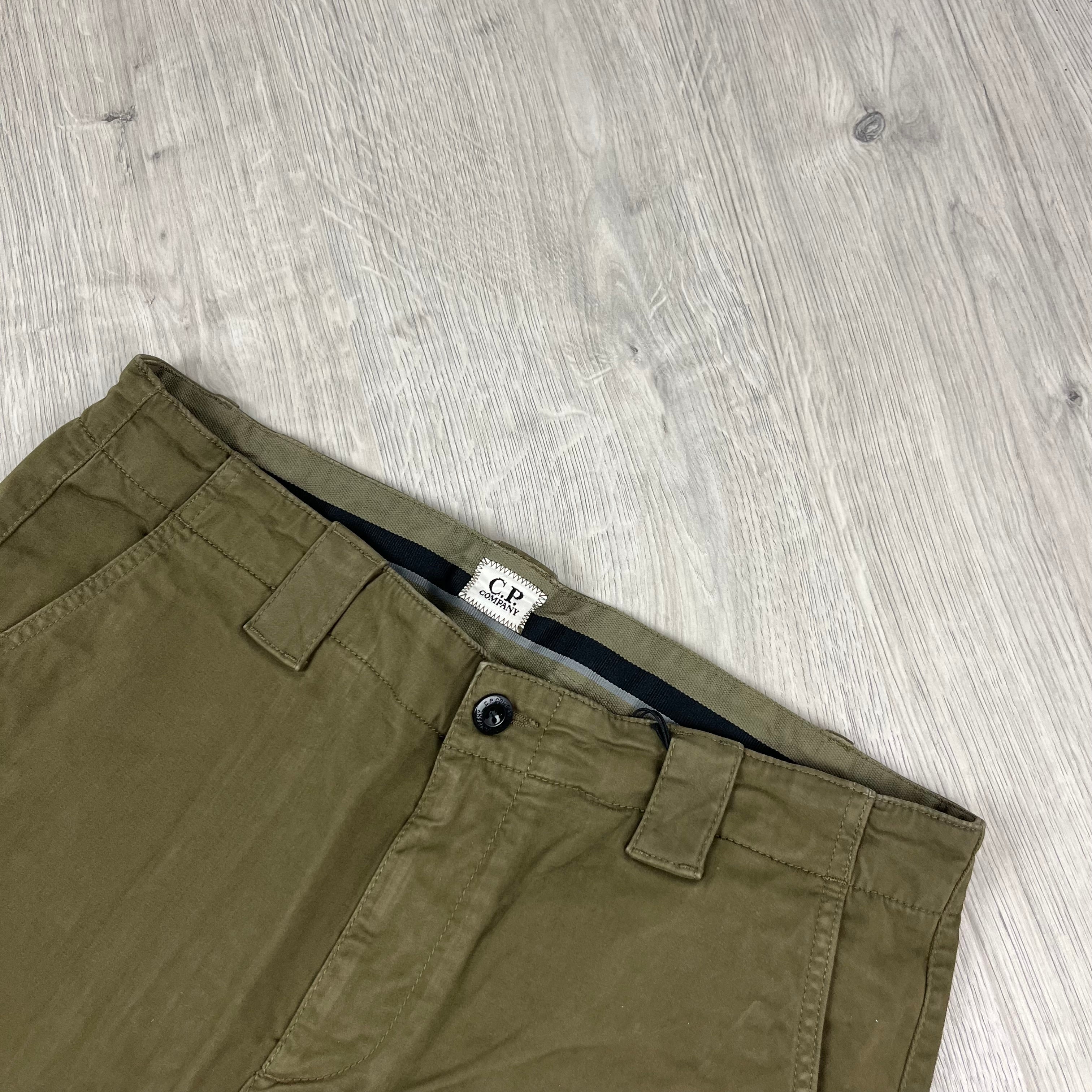 CP Company Cargo Trousers - Ivy Green