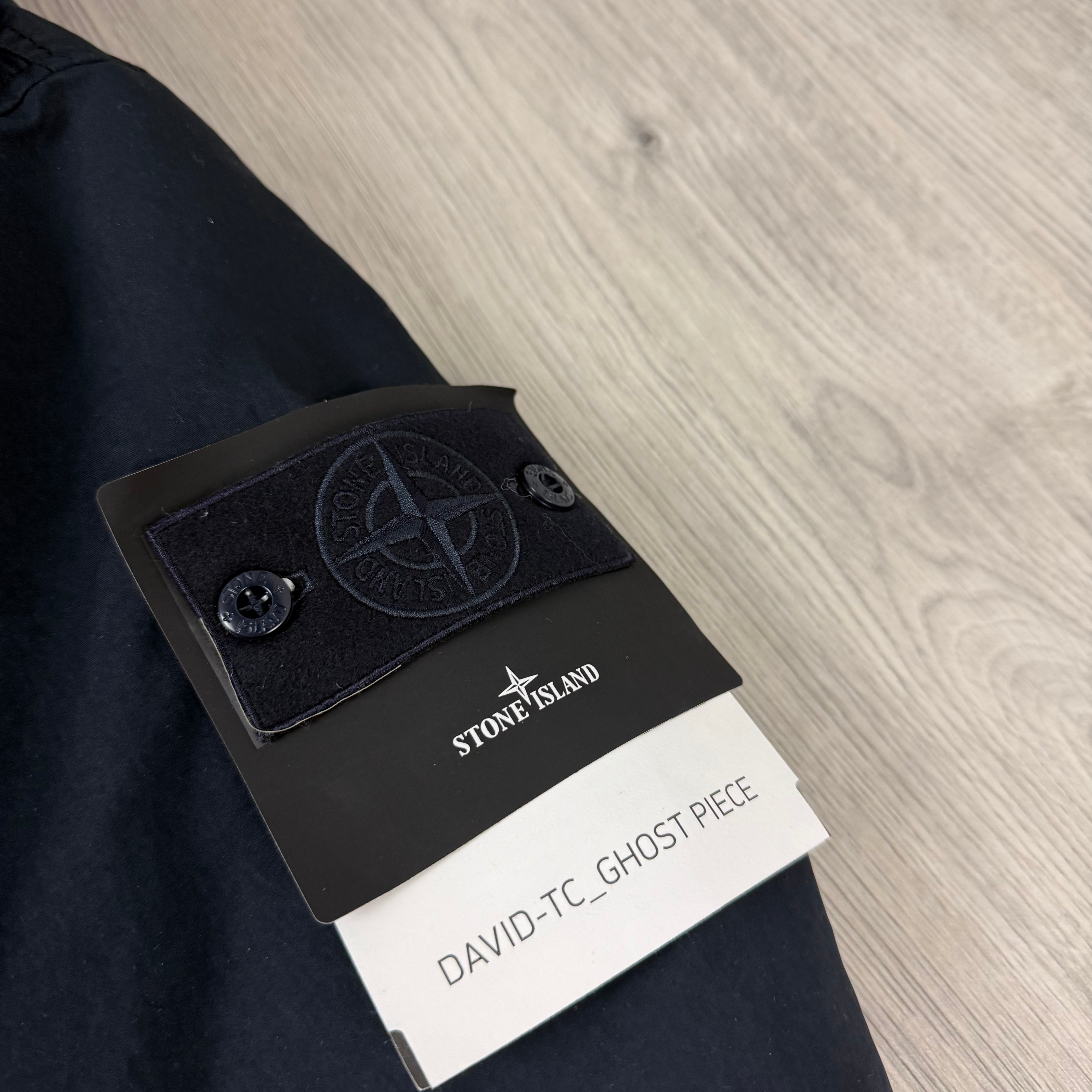 Stone Island Ghost David-TC Down Parka - Navy