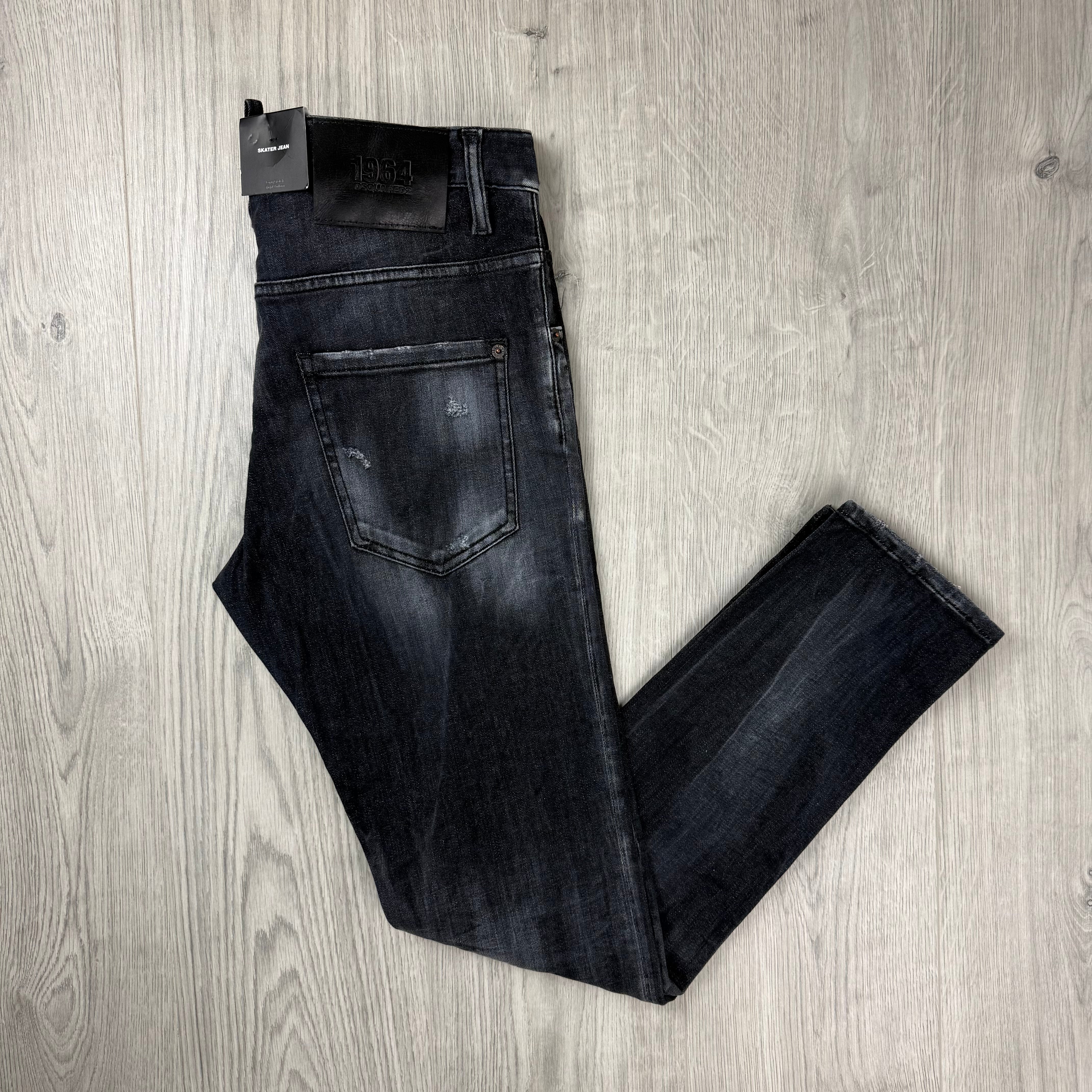DSQUARED2 Cropped Jeans - Black