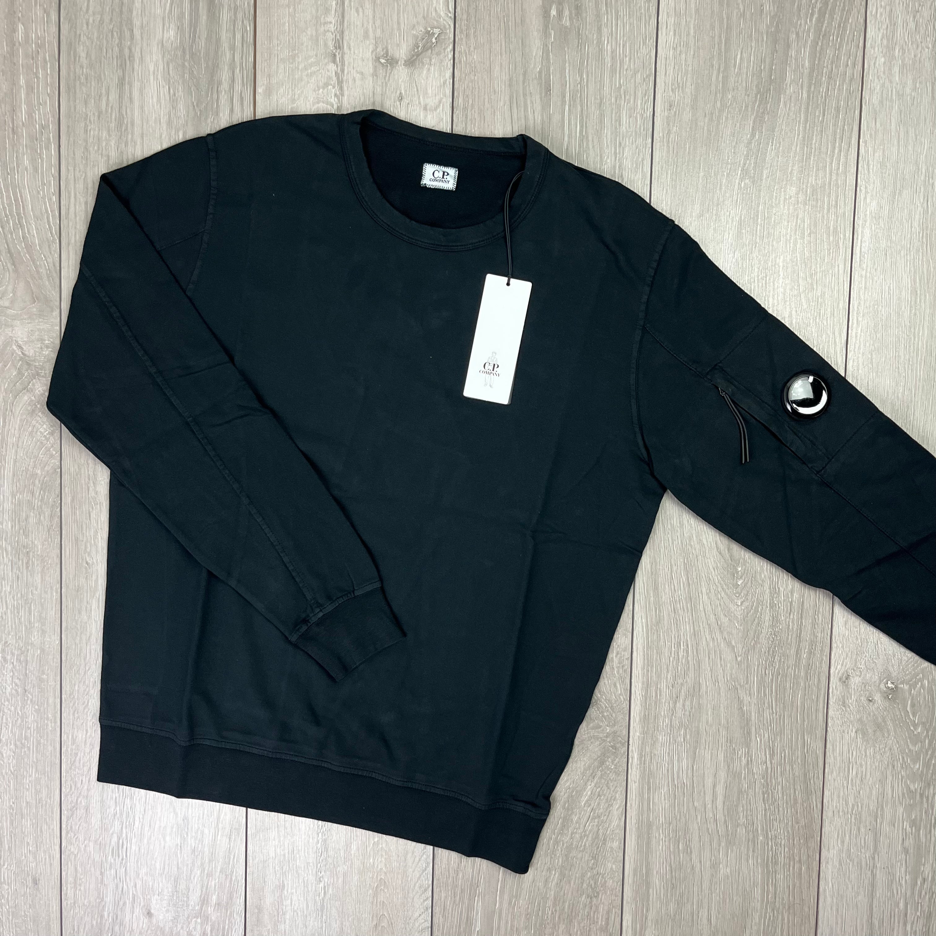 CP Company Light Fleece Sweatshirt - Black