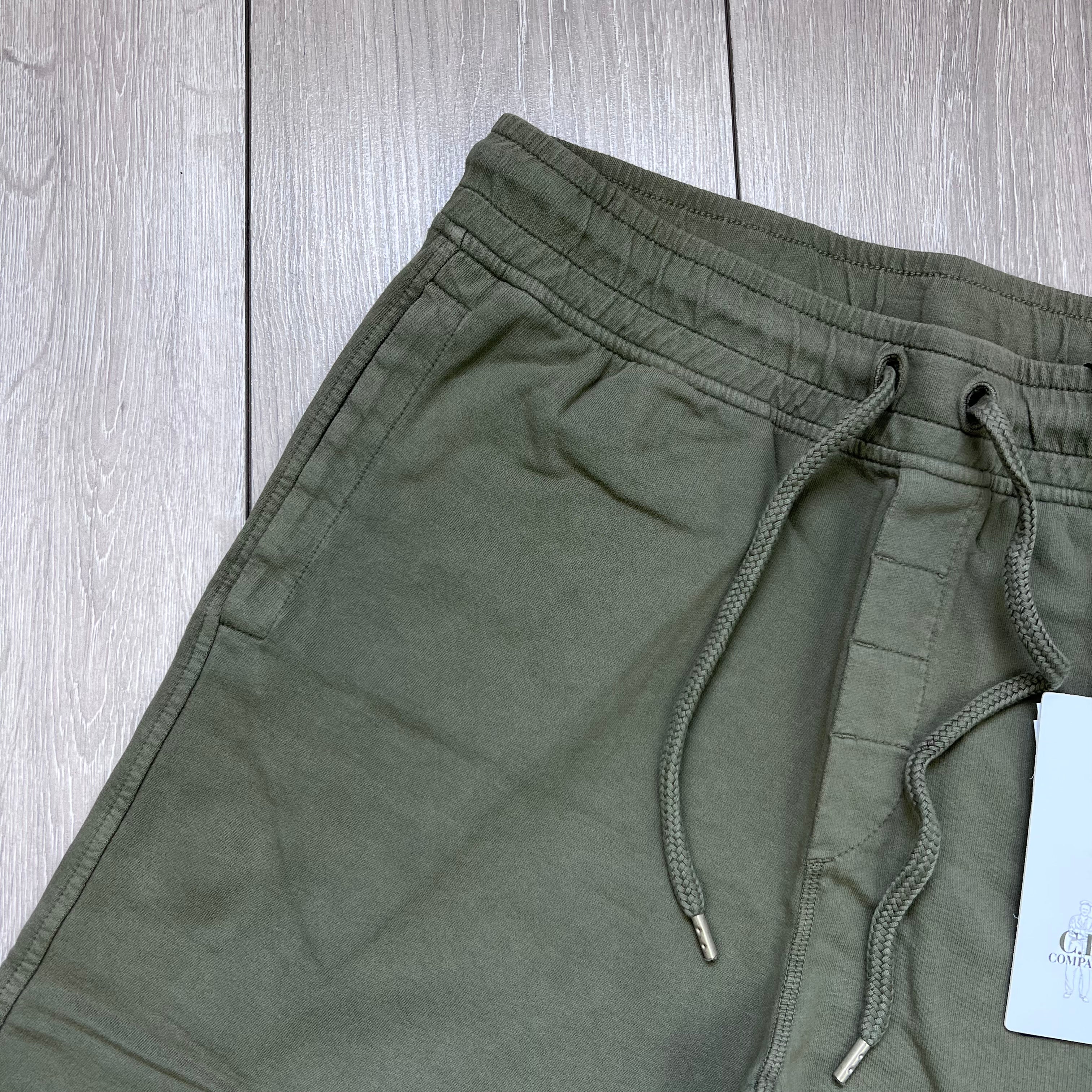CP Company Jersey Shorts - Thyme
