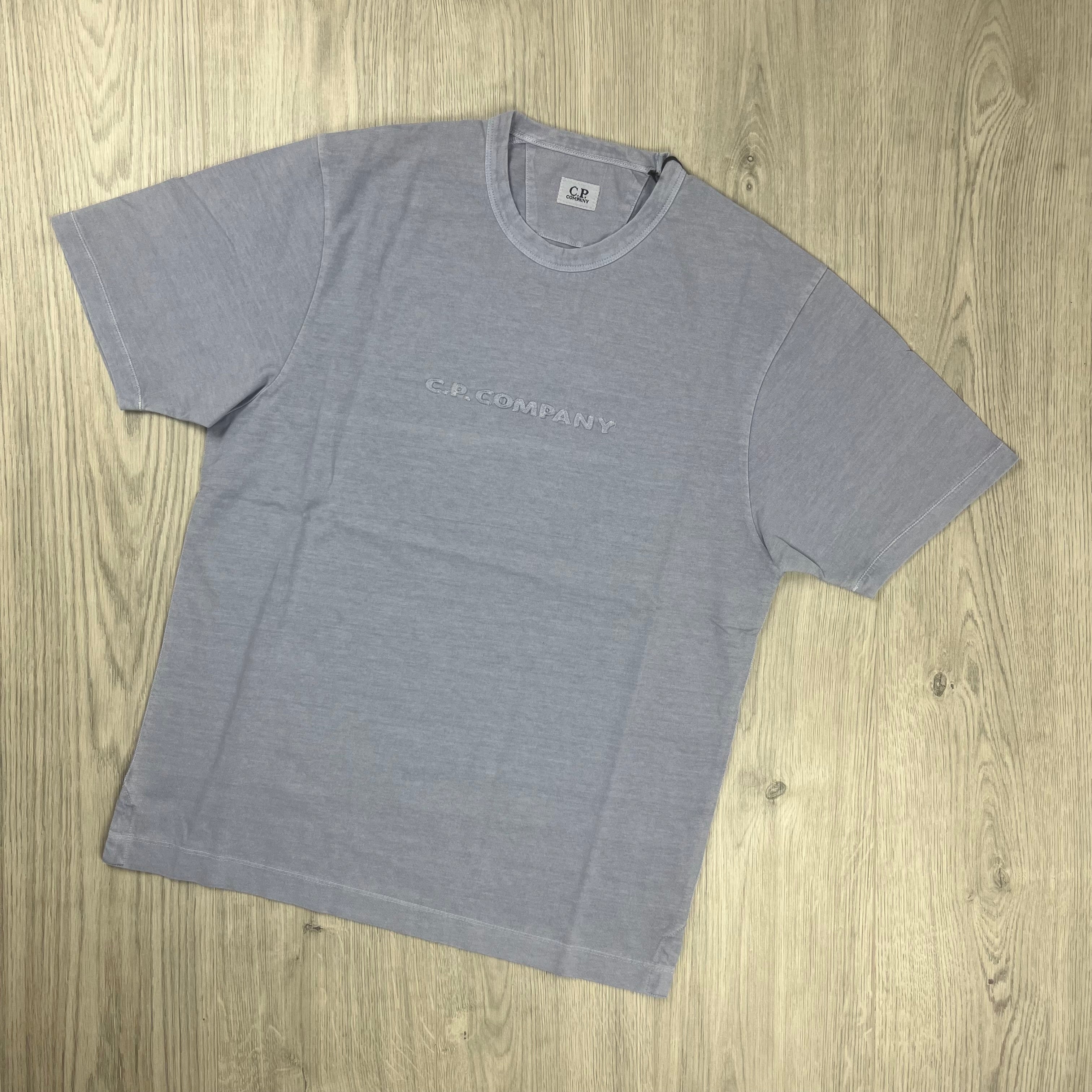 CP Company Embroidered T-Shirt - Cosmic