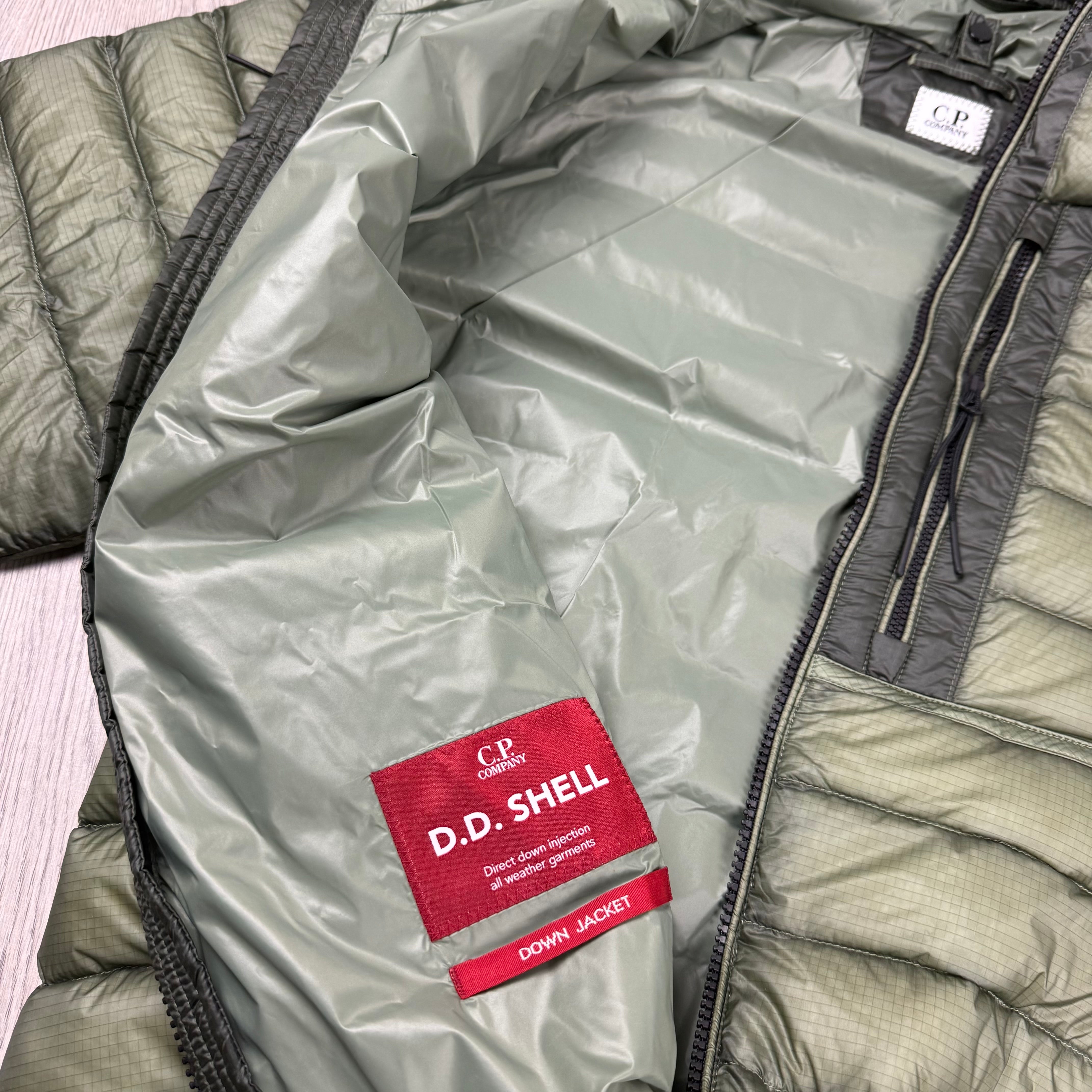 CP Company D.D. Goggle Jacket - Sea Grass