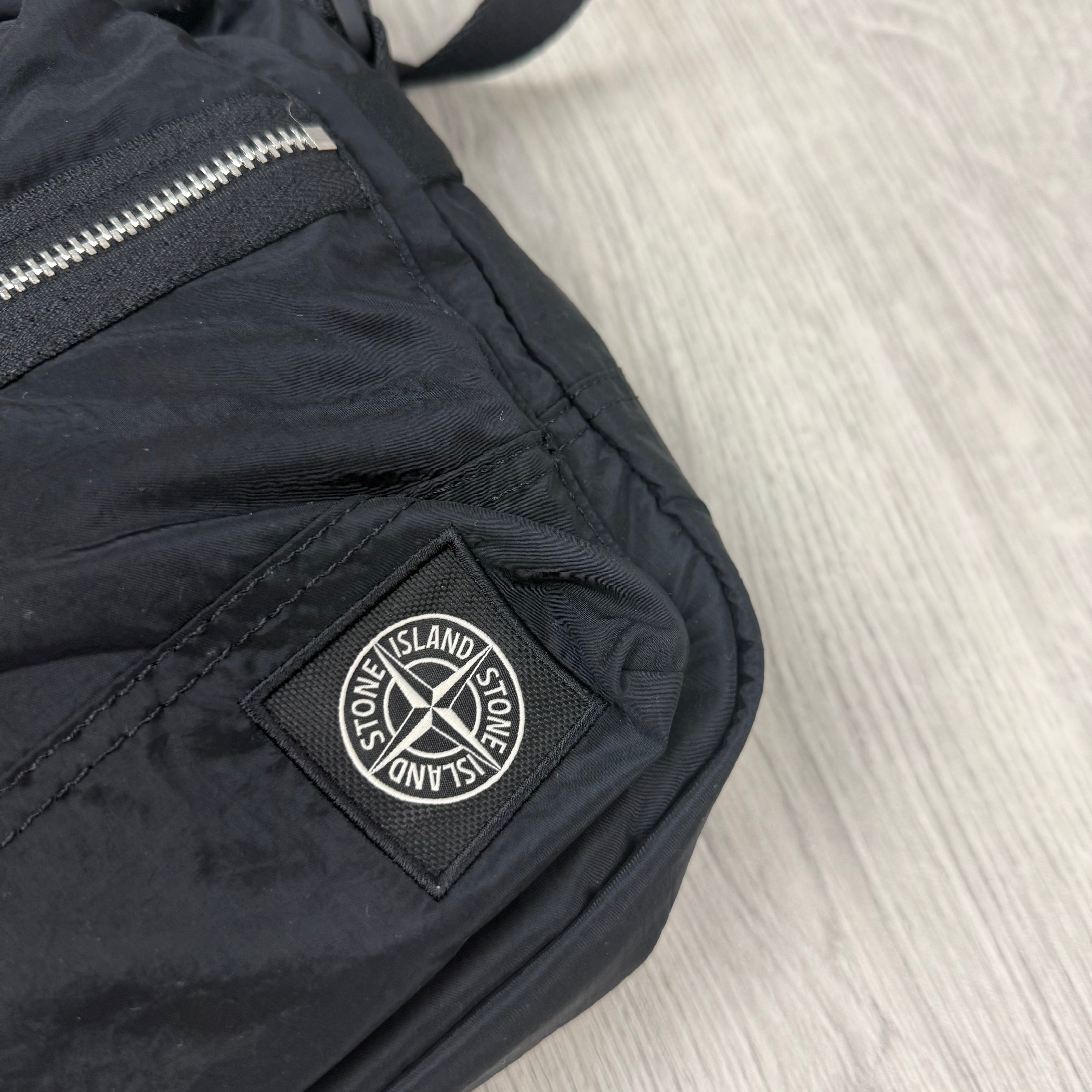 Stone Island Metal Messenger Bag - Black