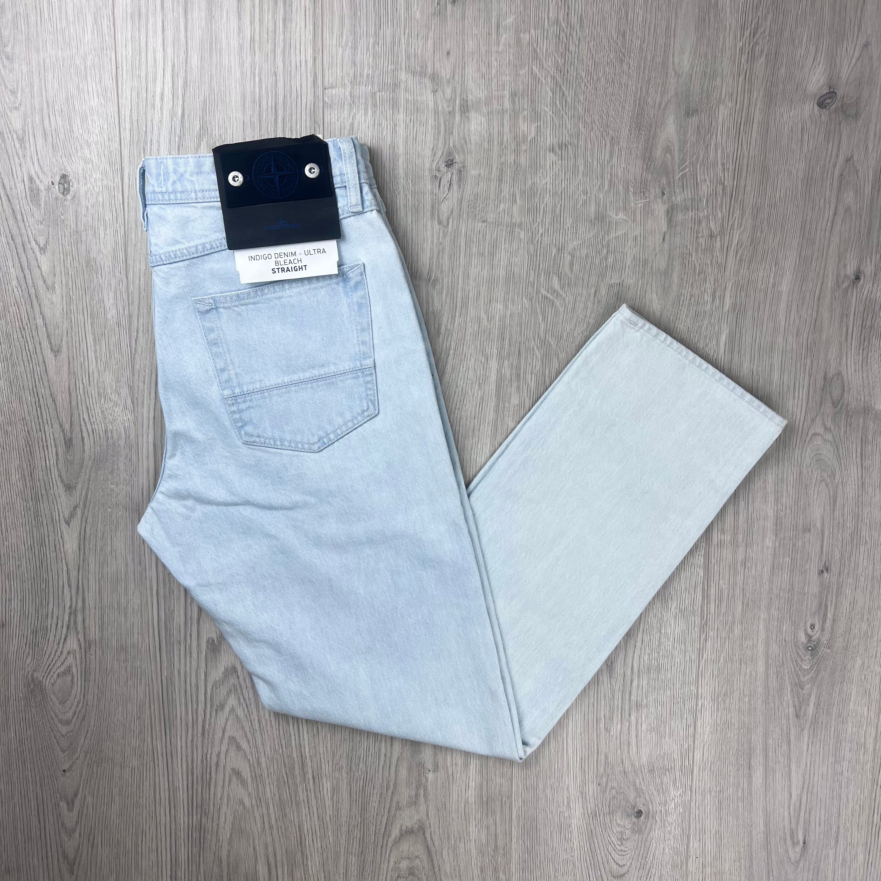 Stone Island Loose Denim Jeans - Blue
