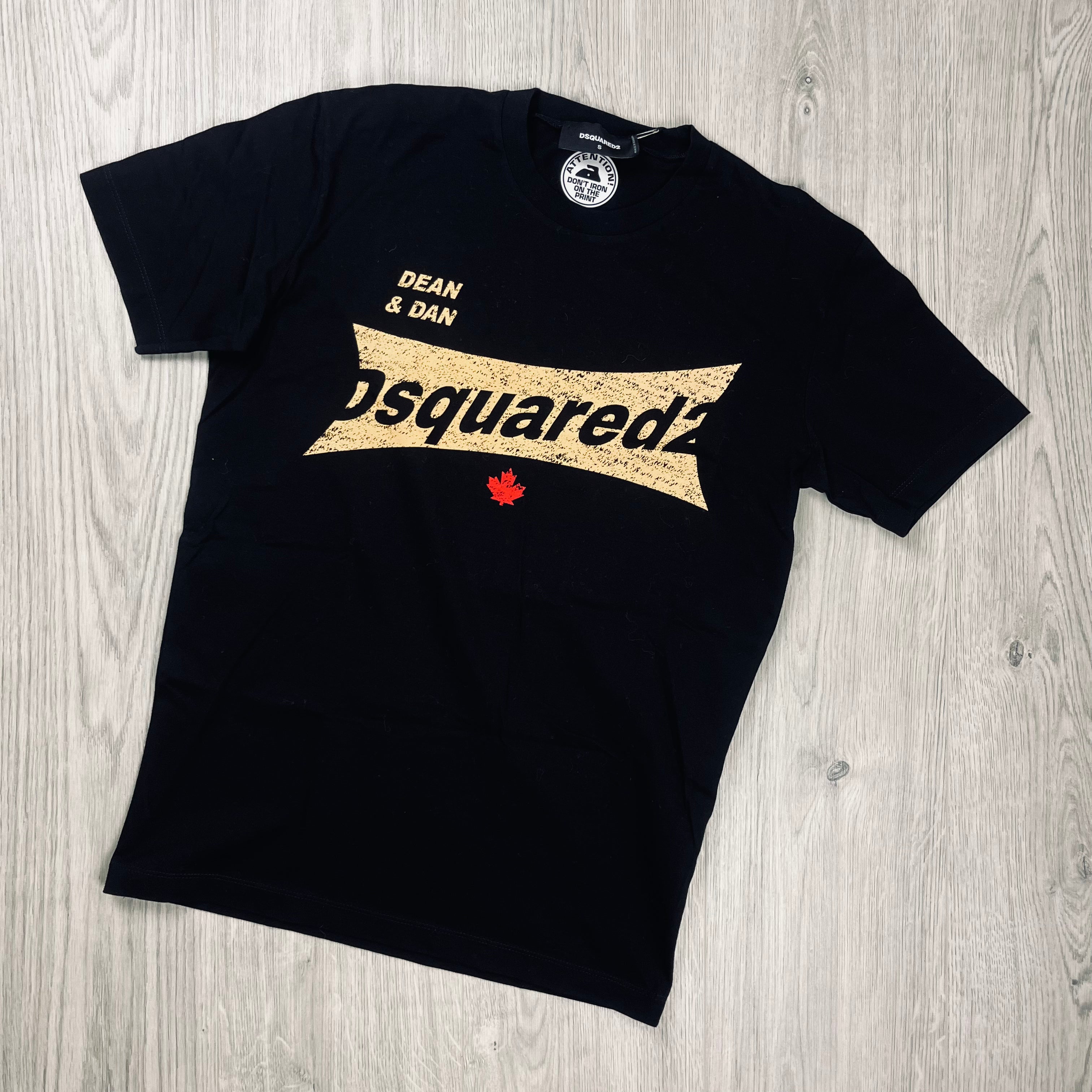 DSQUARED2 Graphic T-Shirt - Black