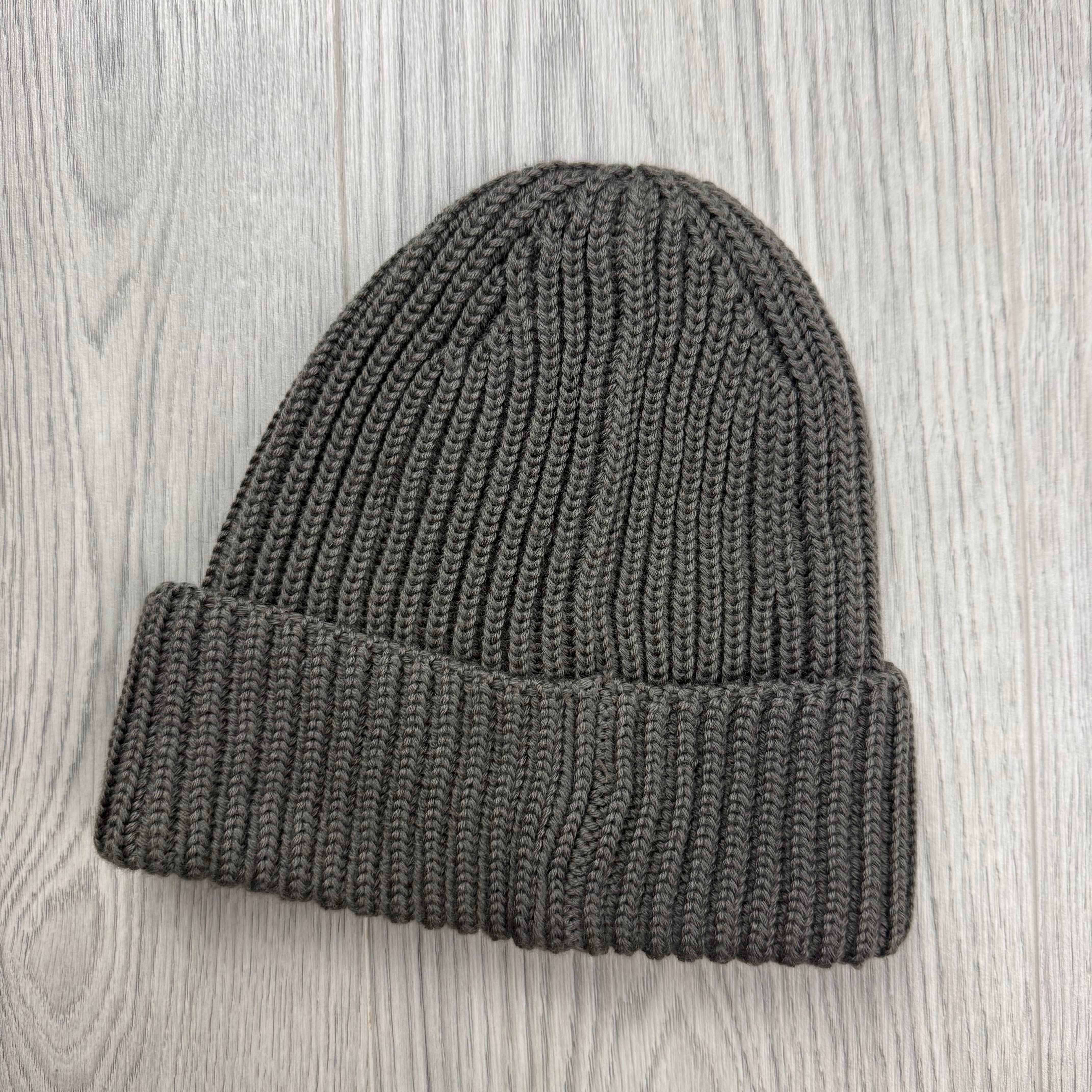 CP Company Goggle Beanie - Walnut