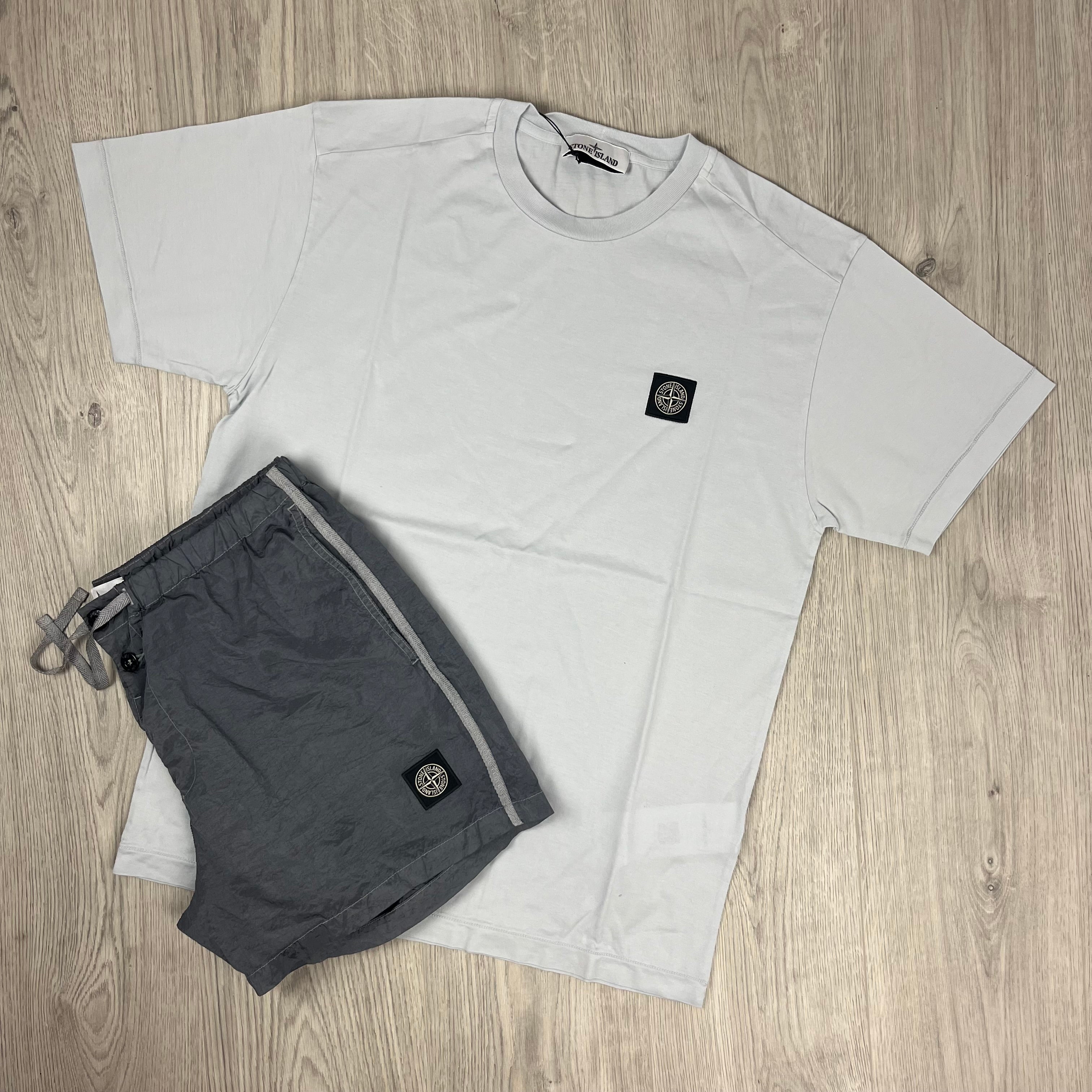 Stone Island Holiday Set - Sky Blue/Avio Blue