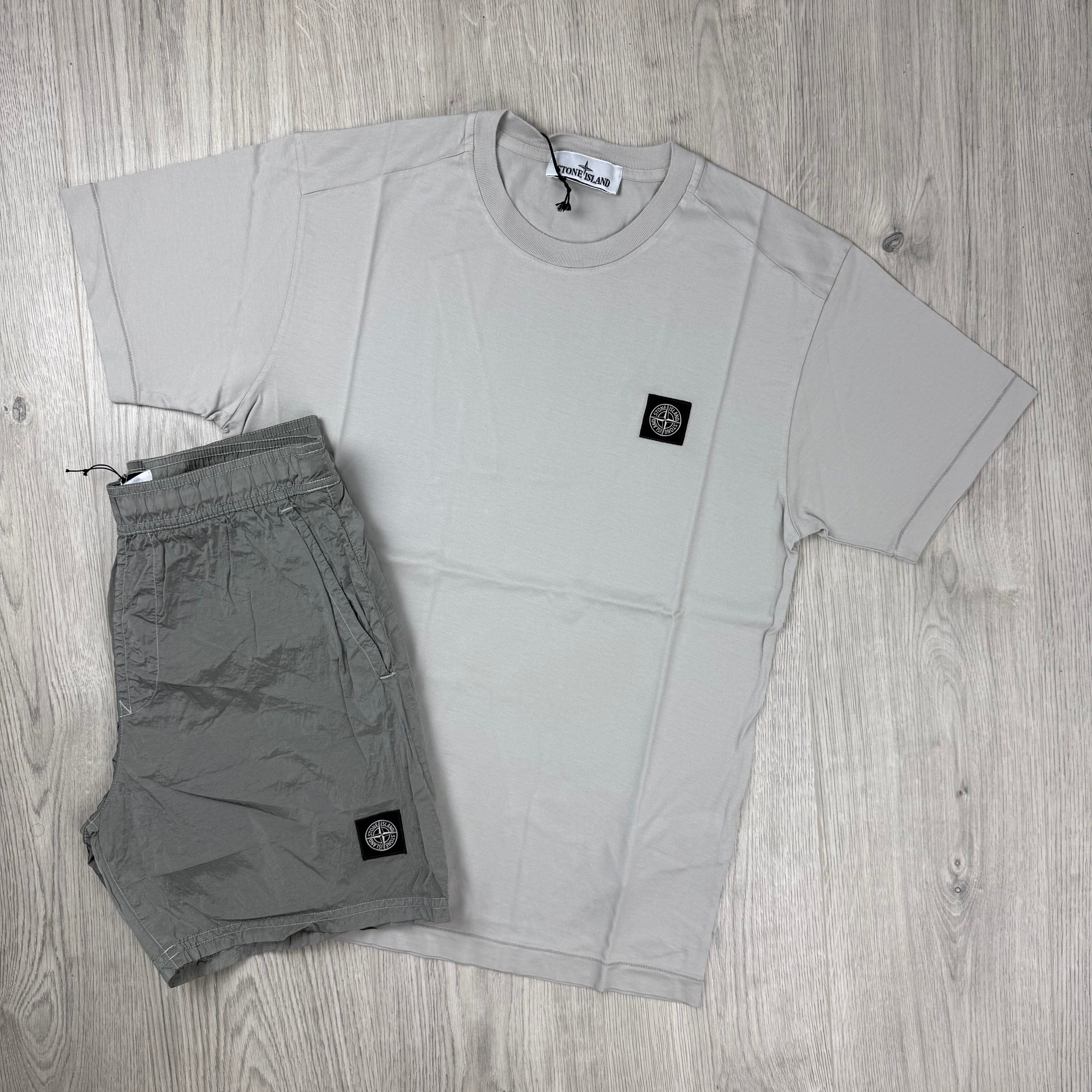 Stone Island Holiday Set - Pearl Grey