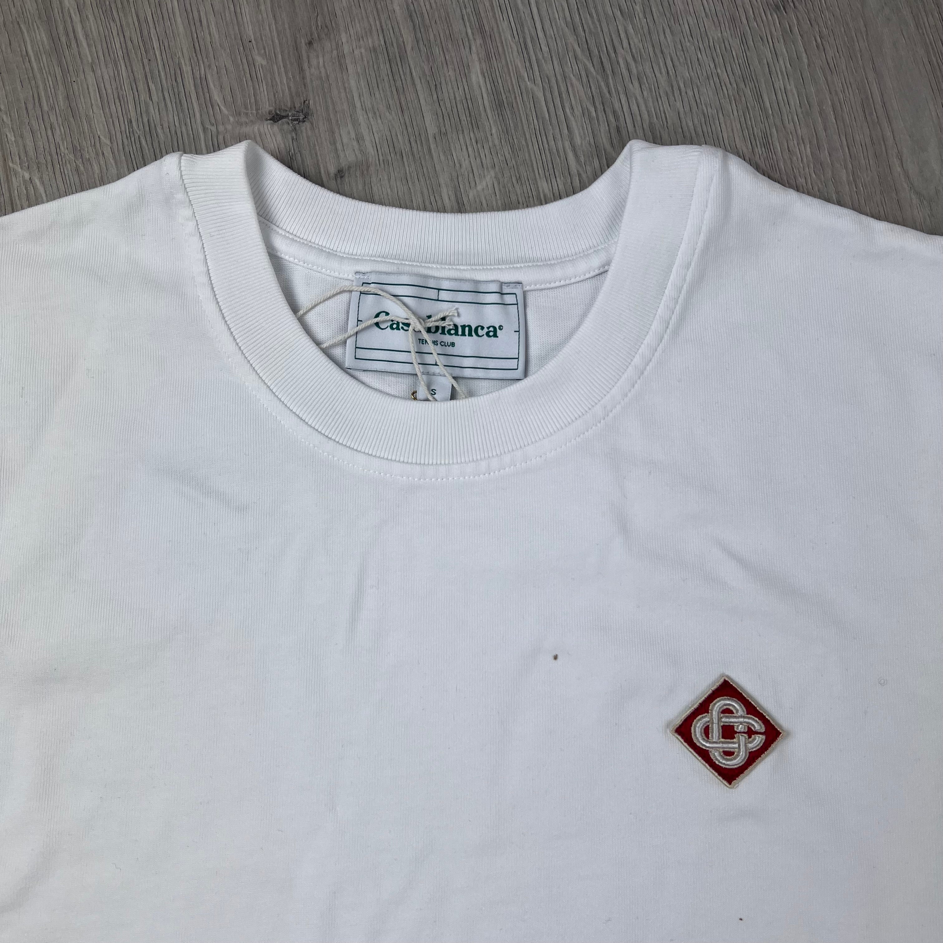 Casablanca 'Diamond Logo' T-Shirt - White