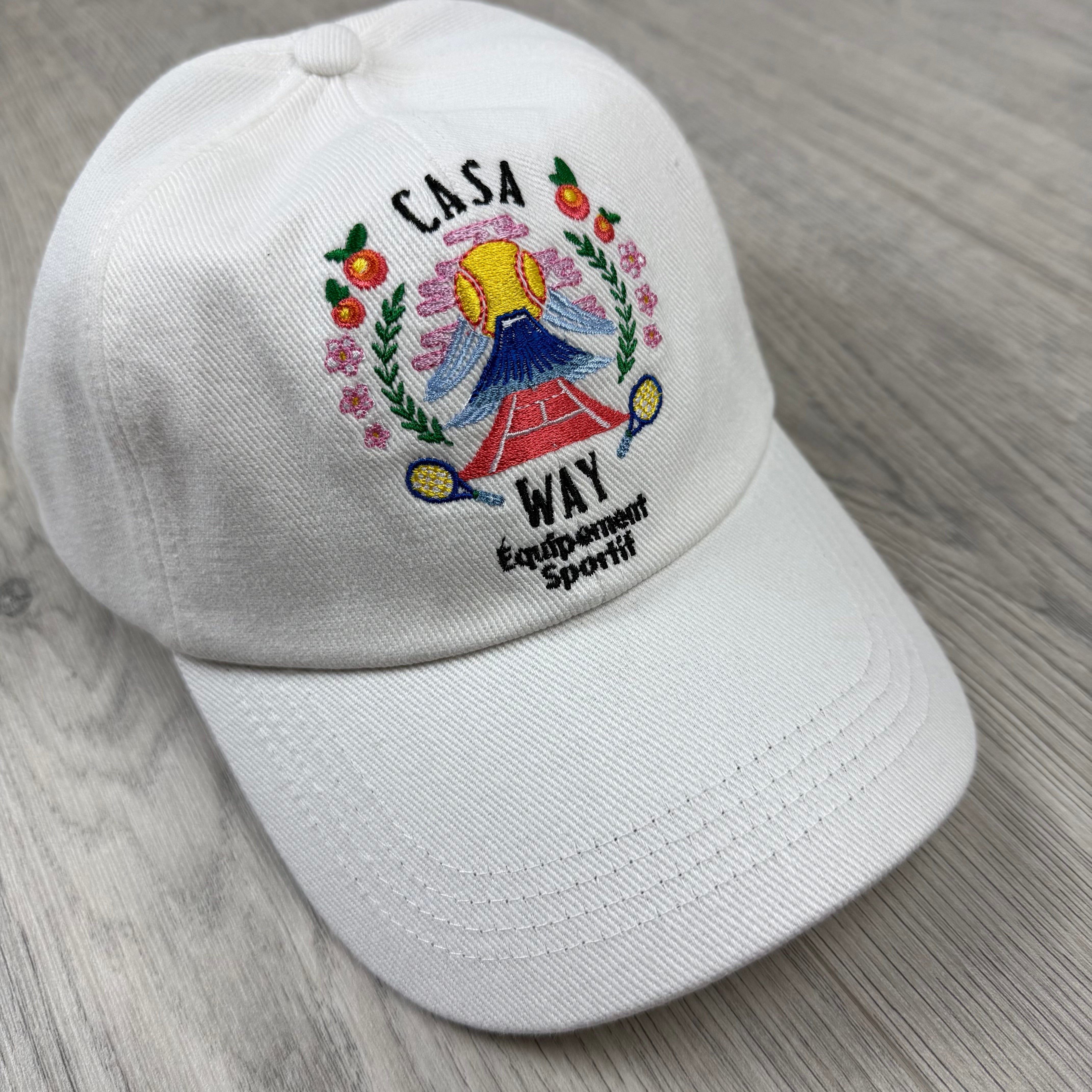 Casablanca 'Casa Way' Baseball Cap - White