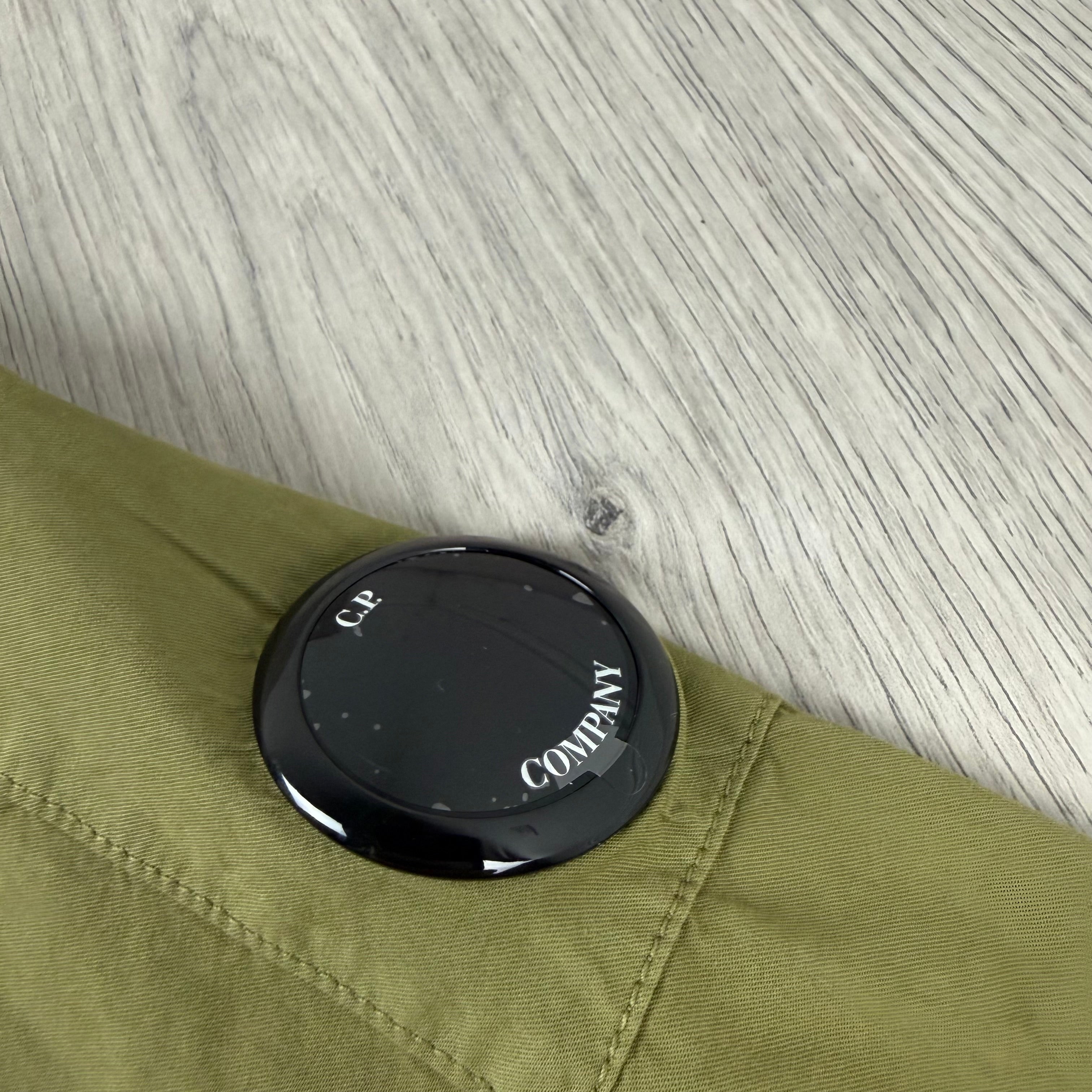 CP Company Zip Overshirt - Dried Herb