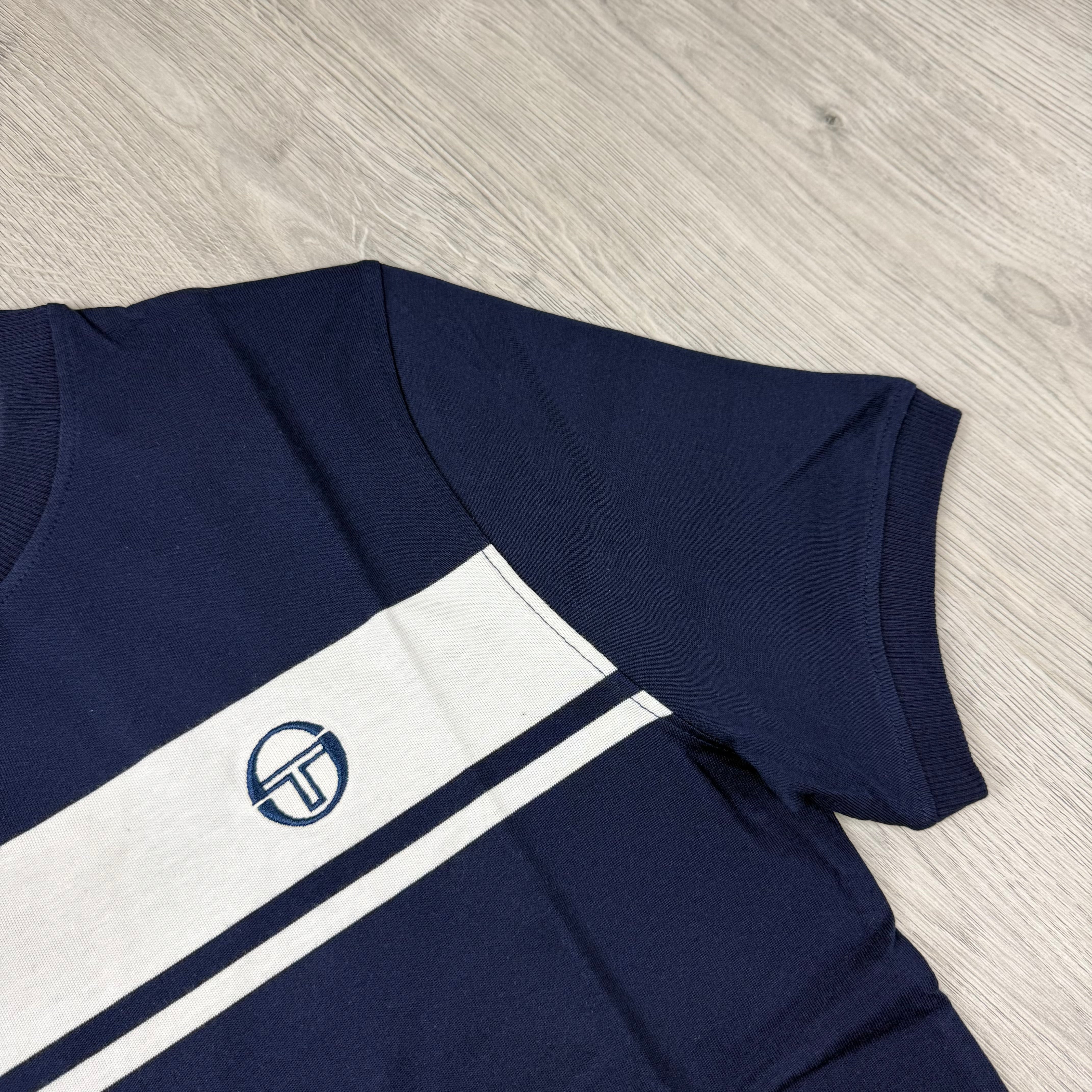 Sergio Tacchini 'Masters' T-Shirt - Maritime Blue