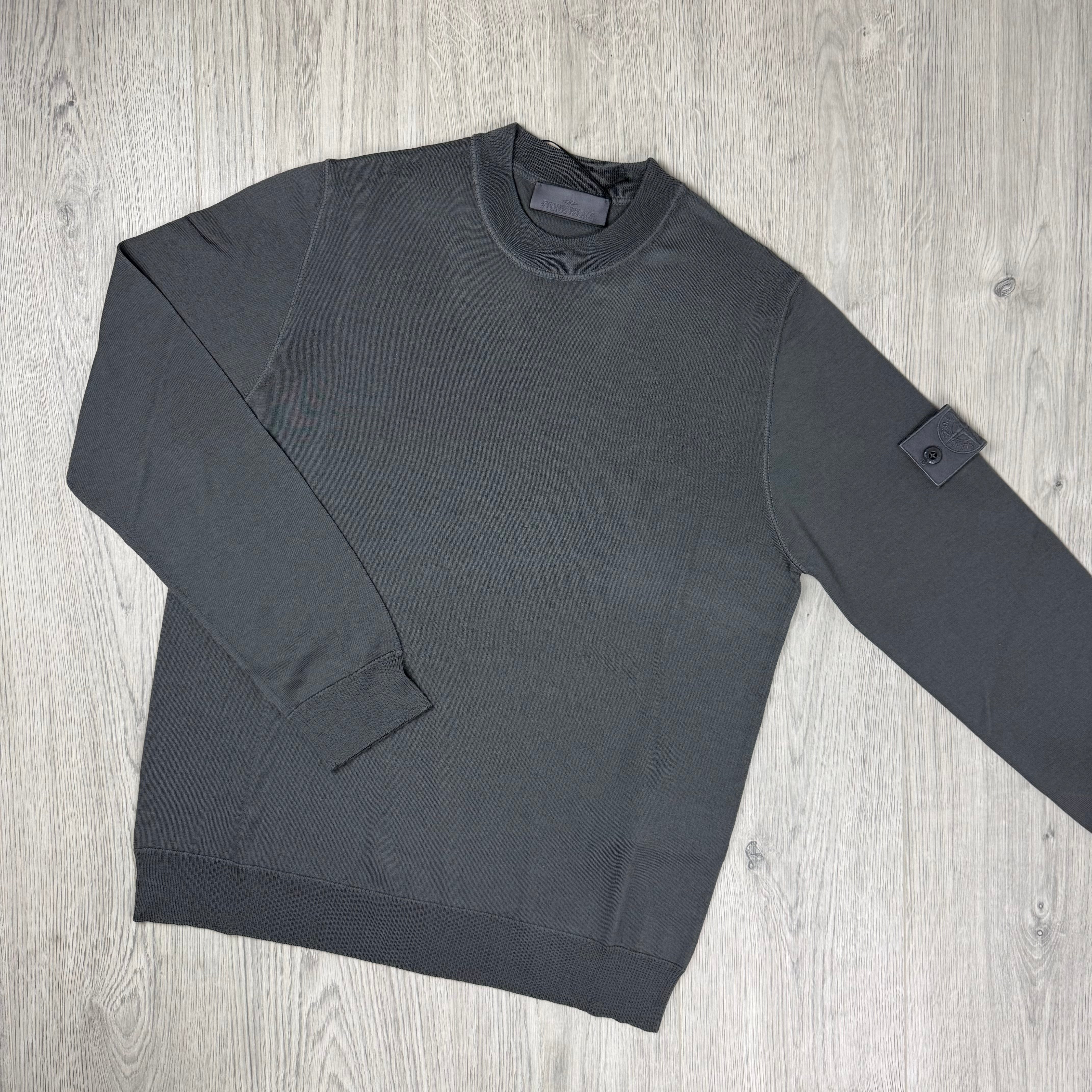 Stone Island Ghost Knit Sweatshirt - Grey