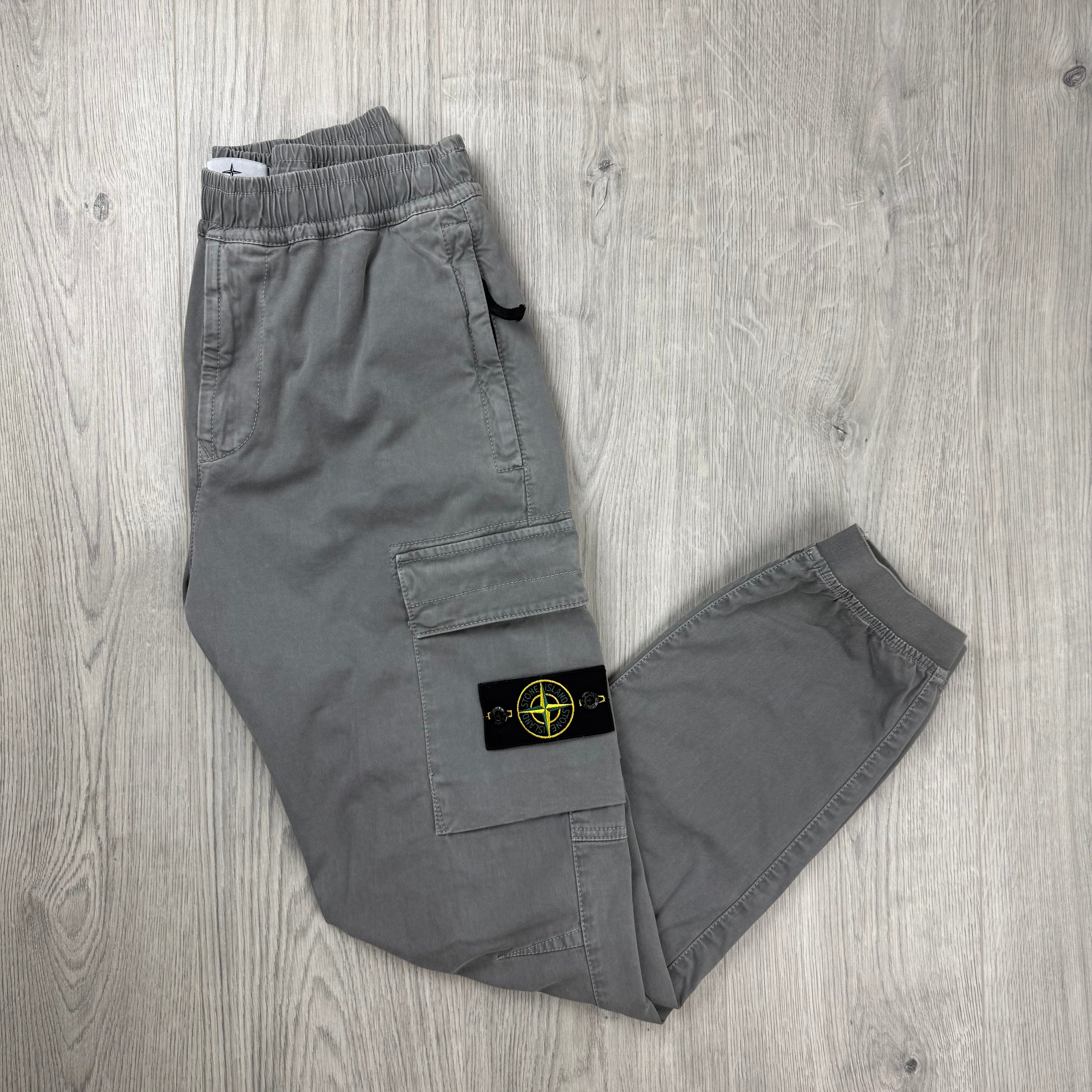 Stone Island Cargo Trousers - Charcoal Grey