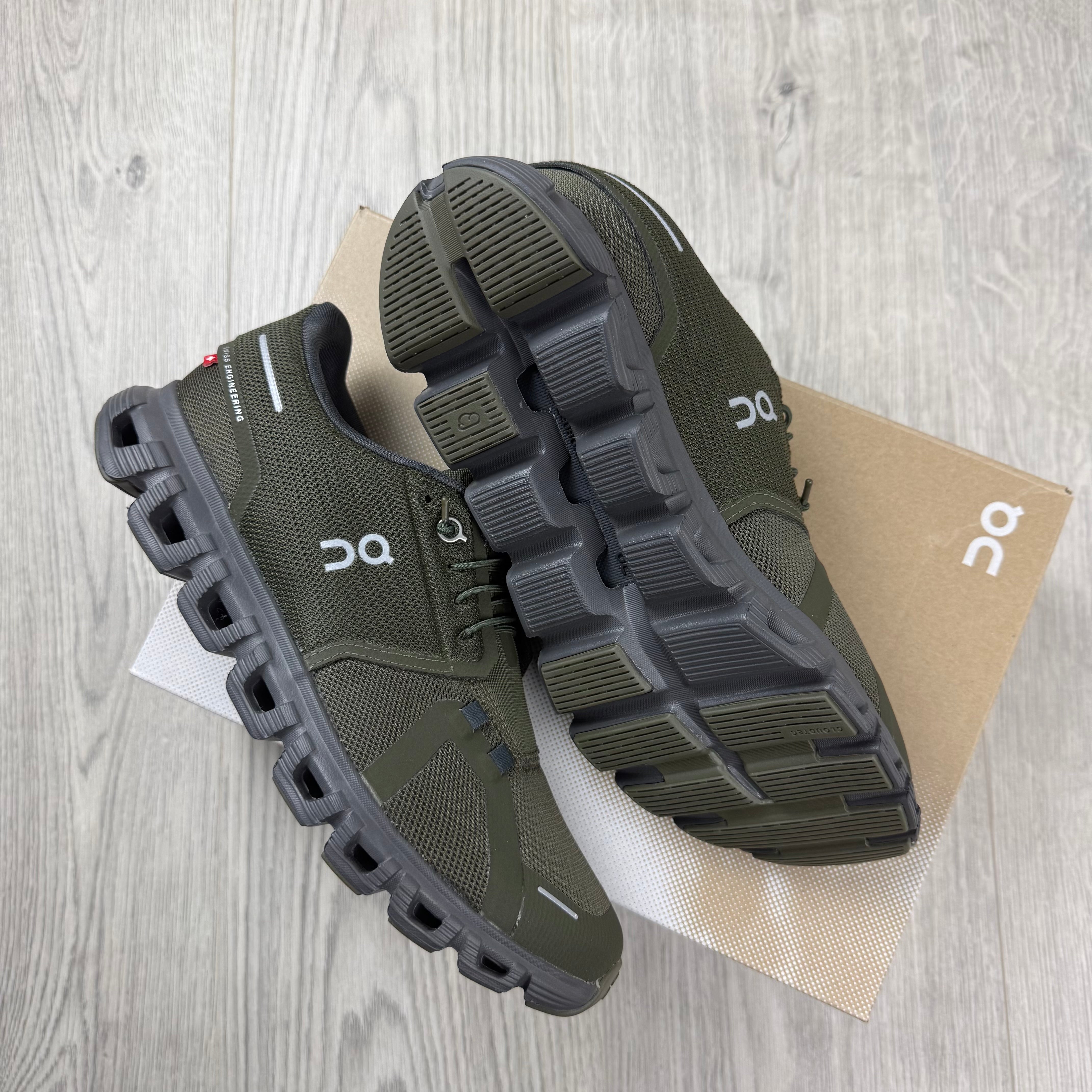 On Running 'Cloud 6' Sneakers - Olive