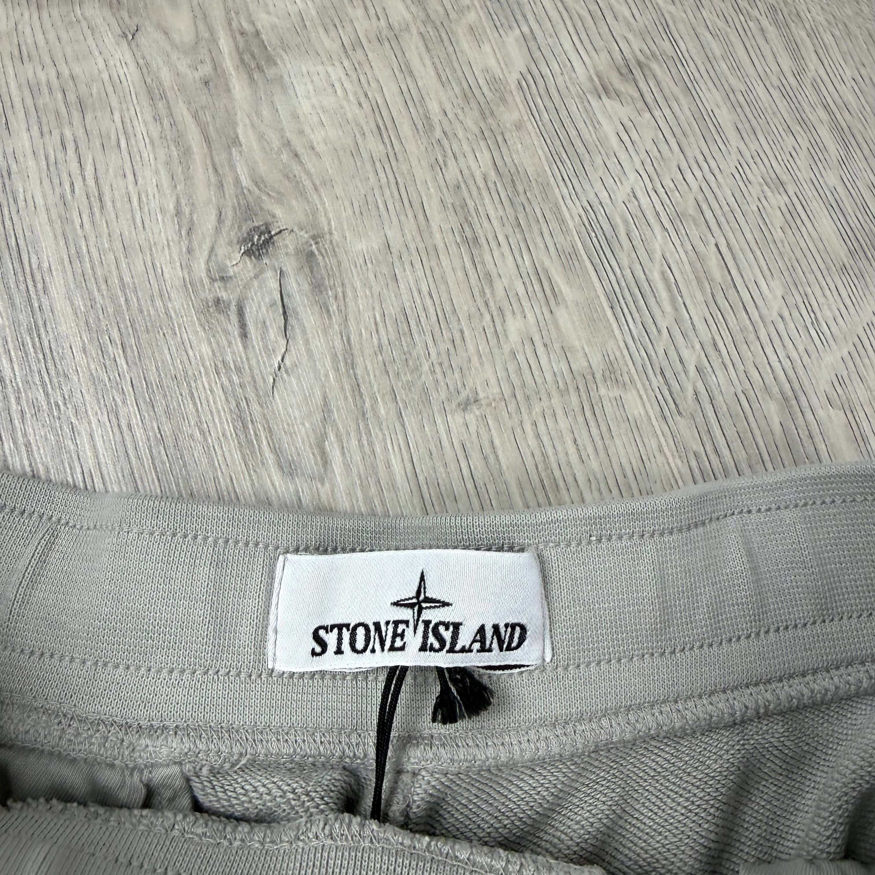 Stone Island Jersey Shorts - Pearl Grey