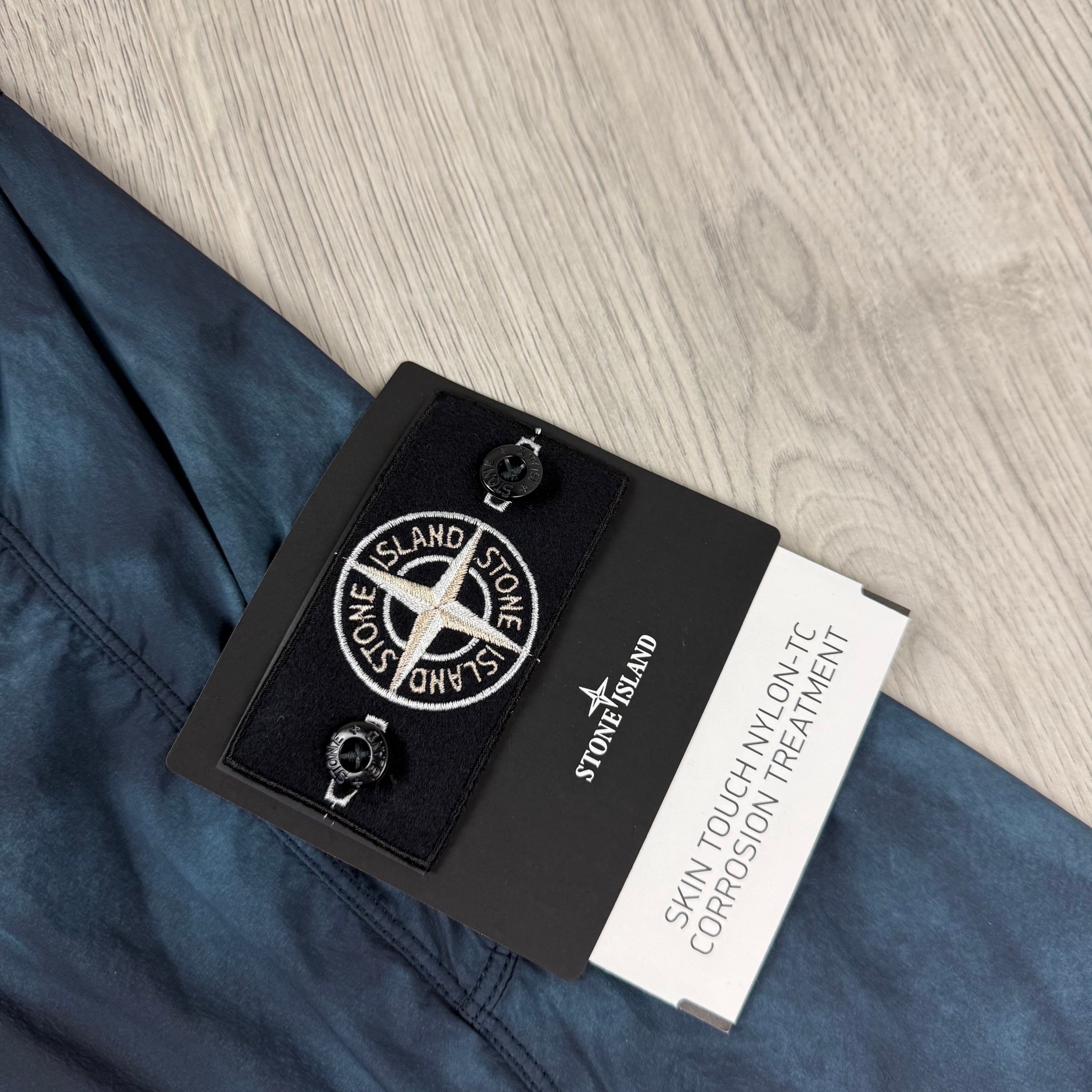 Stone Island Skin Touch Nylon-TC Corrosion Jacket - Black