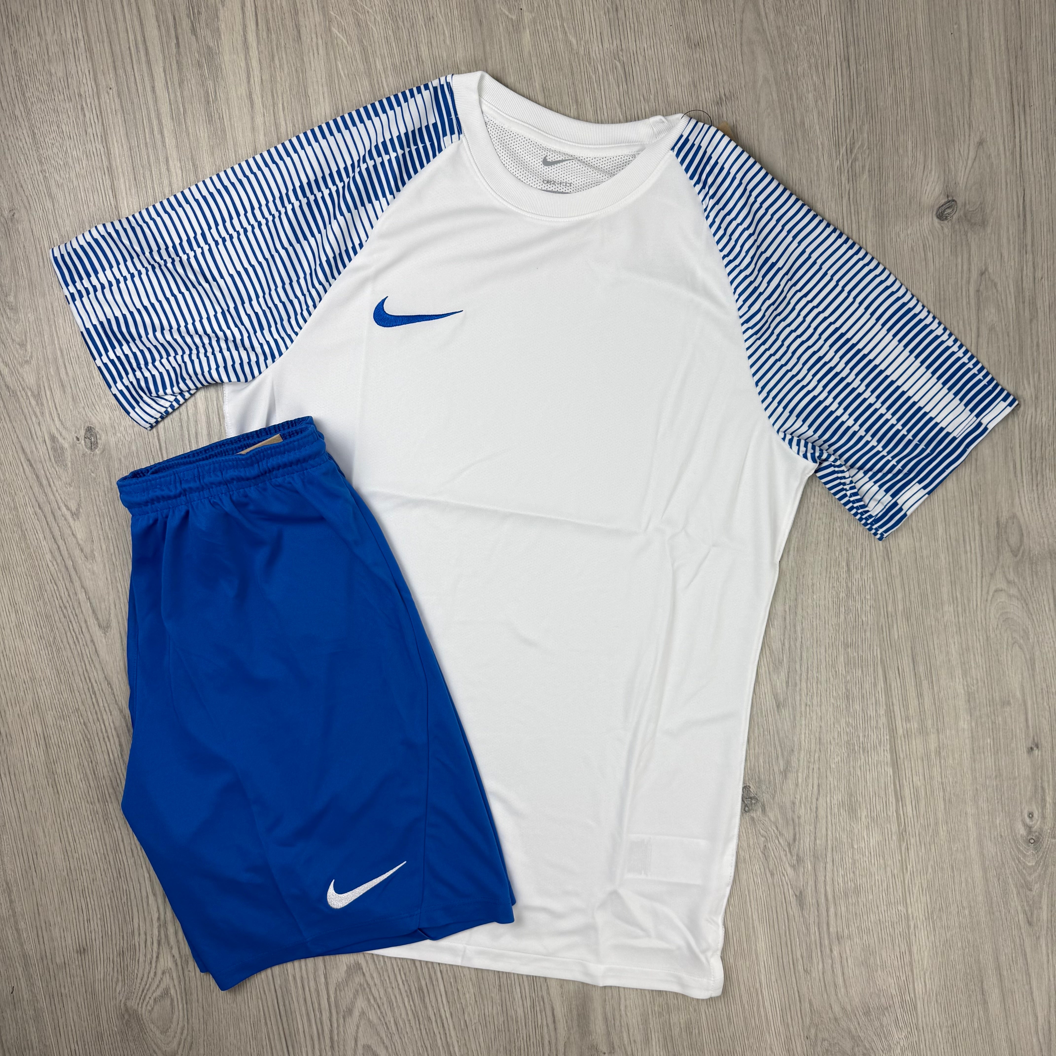 Nike Dri-FIT Set - White/Blue