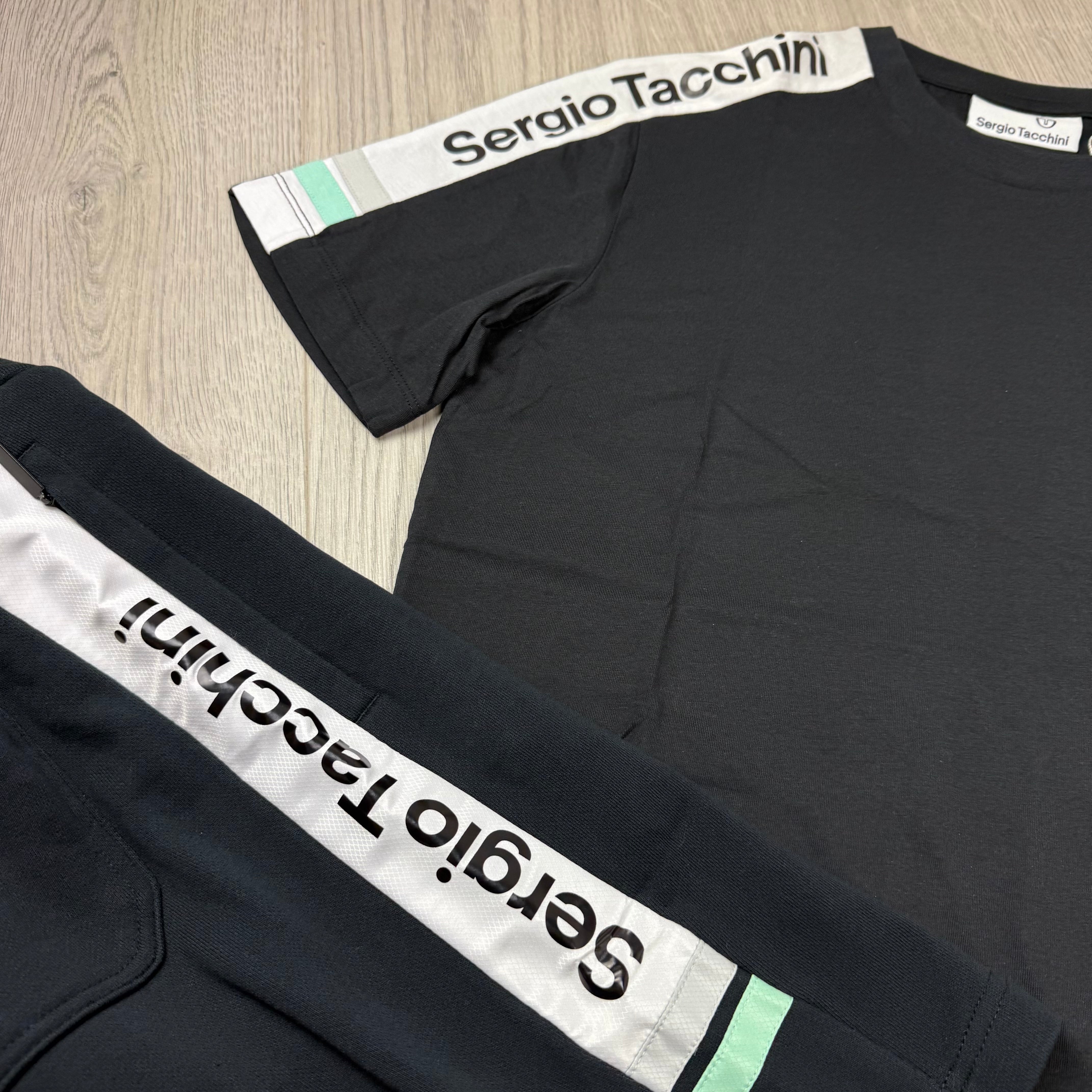 Sergio Tacchini 'Jura Co' Set - Black