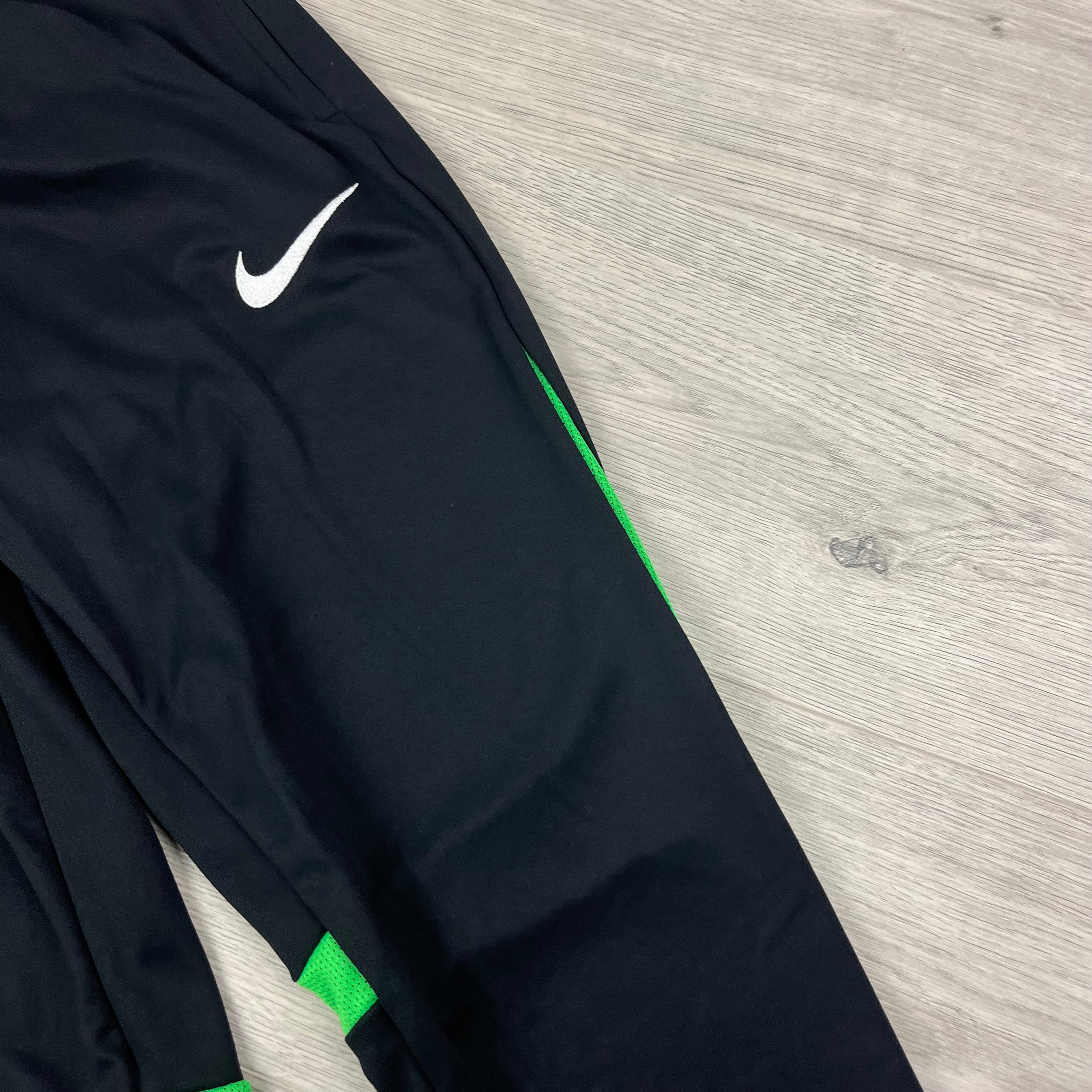 Nike Dri-Fit Joggers - Black/Green