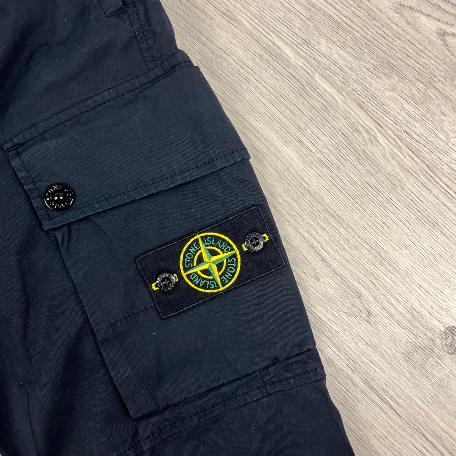 Stone Island Cargo Trousers - Navy