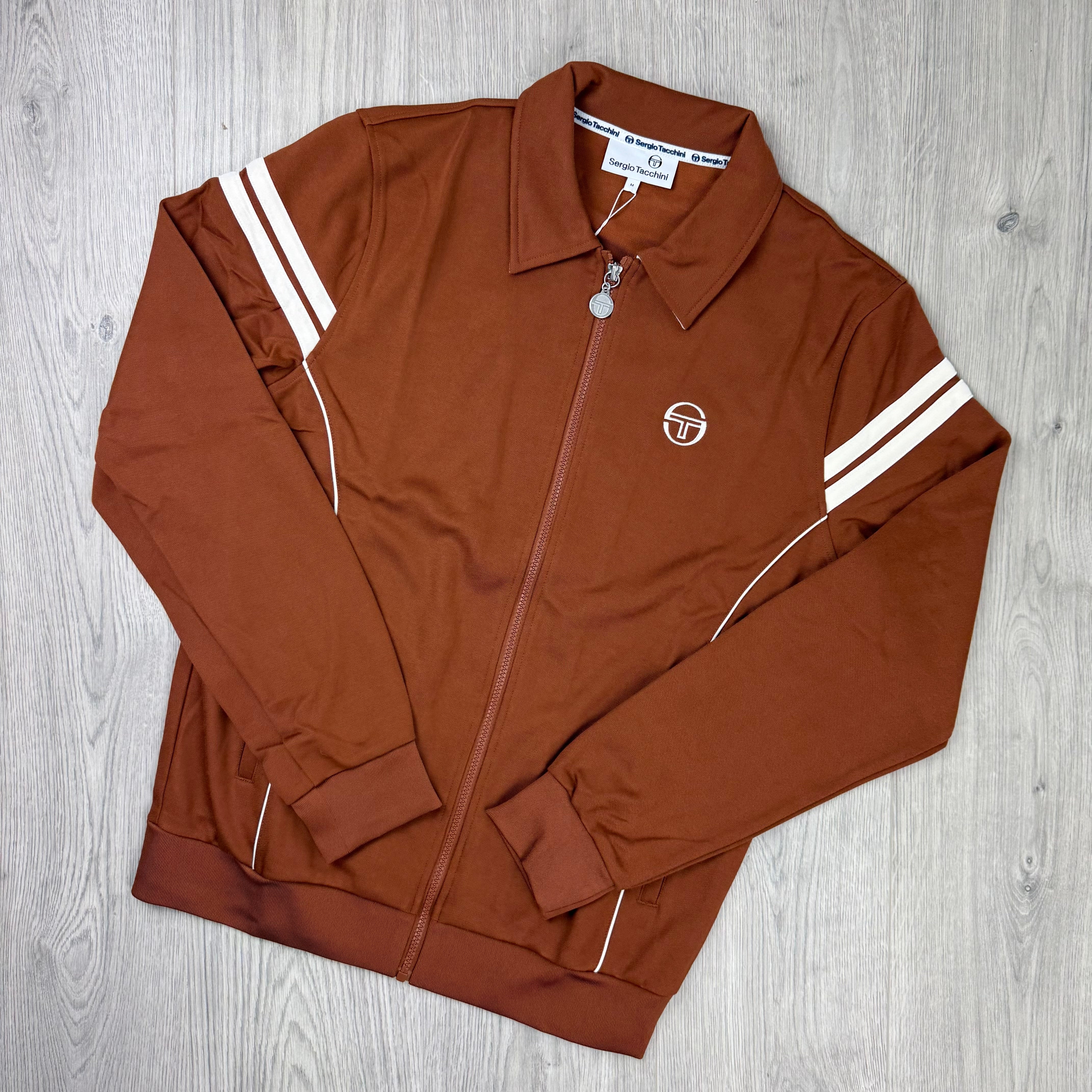 Sergio Tacchini 'Armando' Track Jacket - Mocha Bisque