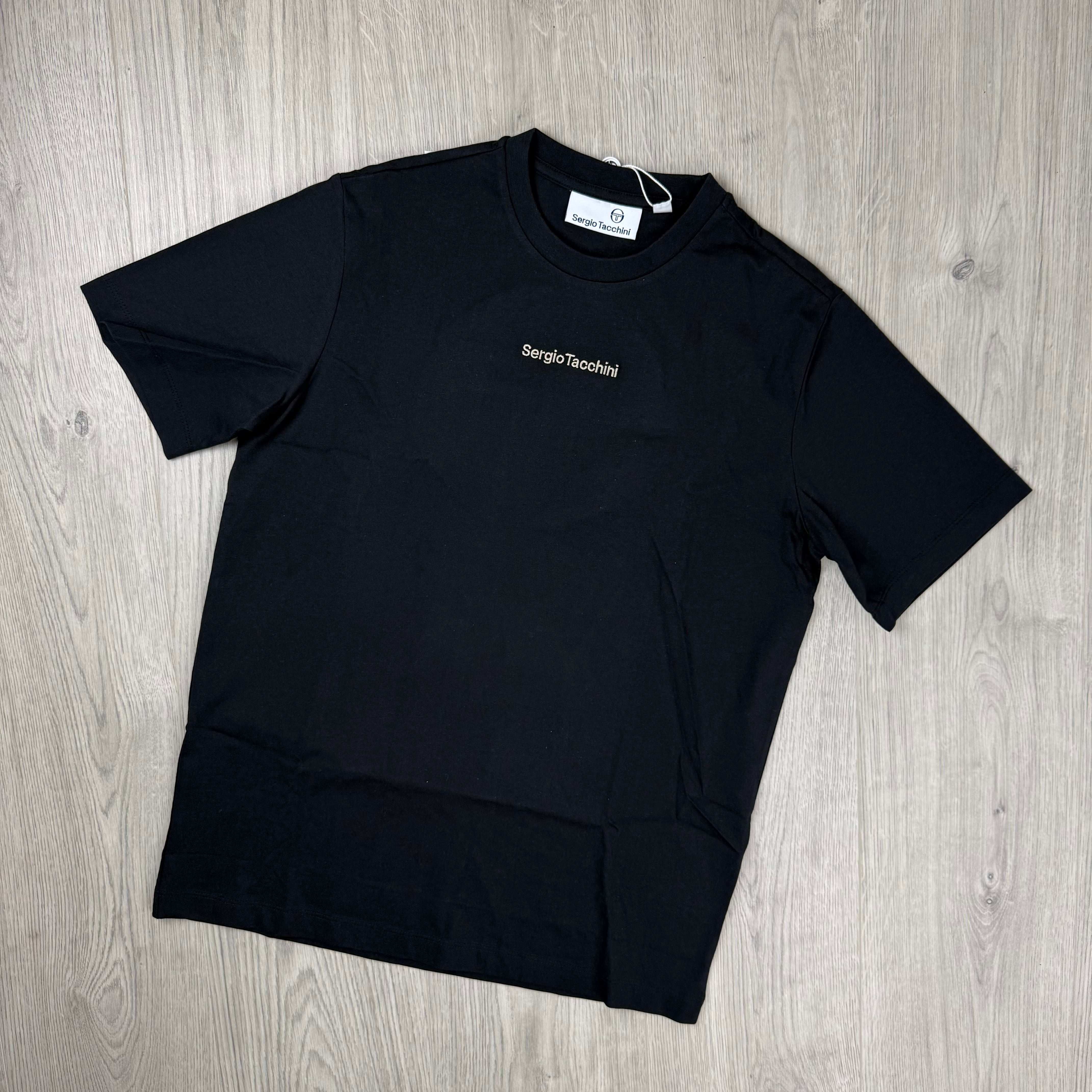 Sergio Tacchini 'Refined' T-Shirt - Black