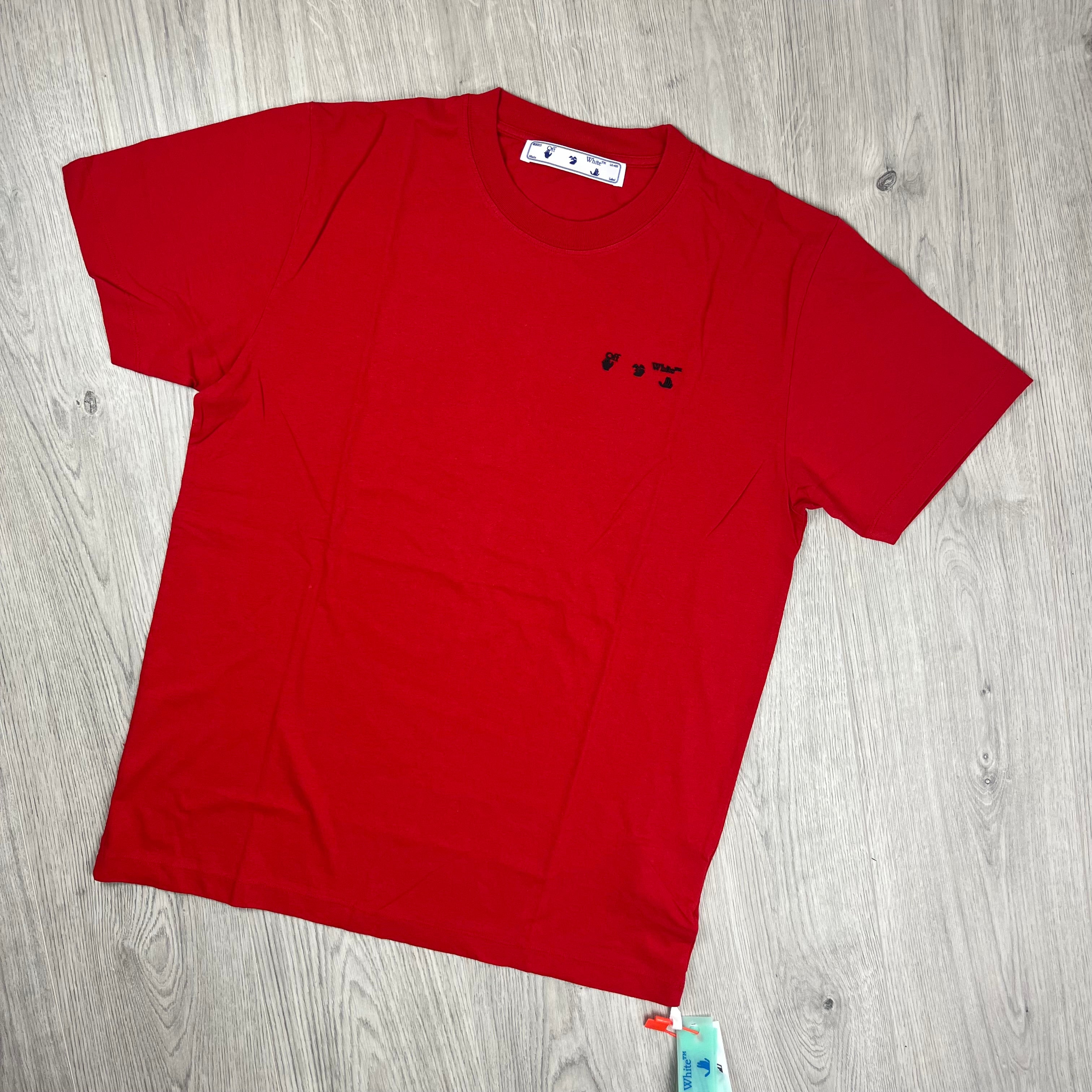 Off-White Logo T-Shirt - Red